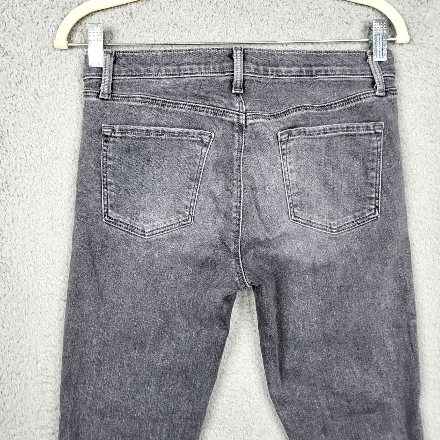 J Brand J.Brand Selena Jeans MID-RISE Earl Grey Women's Size 28 Denim 5-Pocket Belted Regular Fit Size 28" / US 6 / IT 42 - 6 Thumbnail