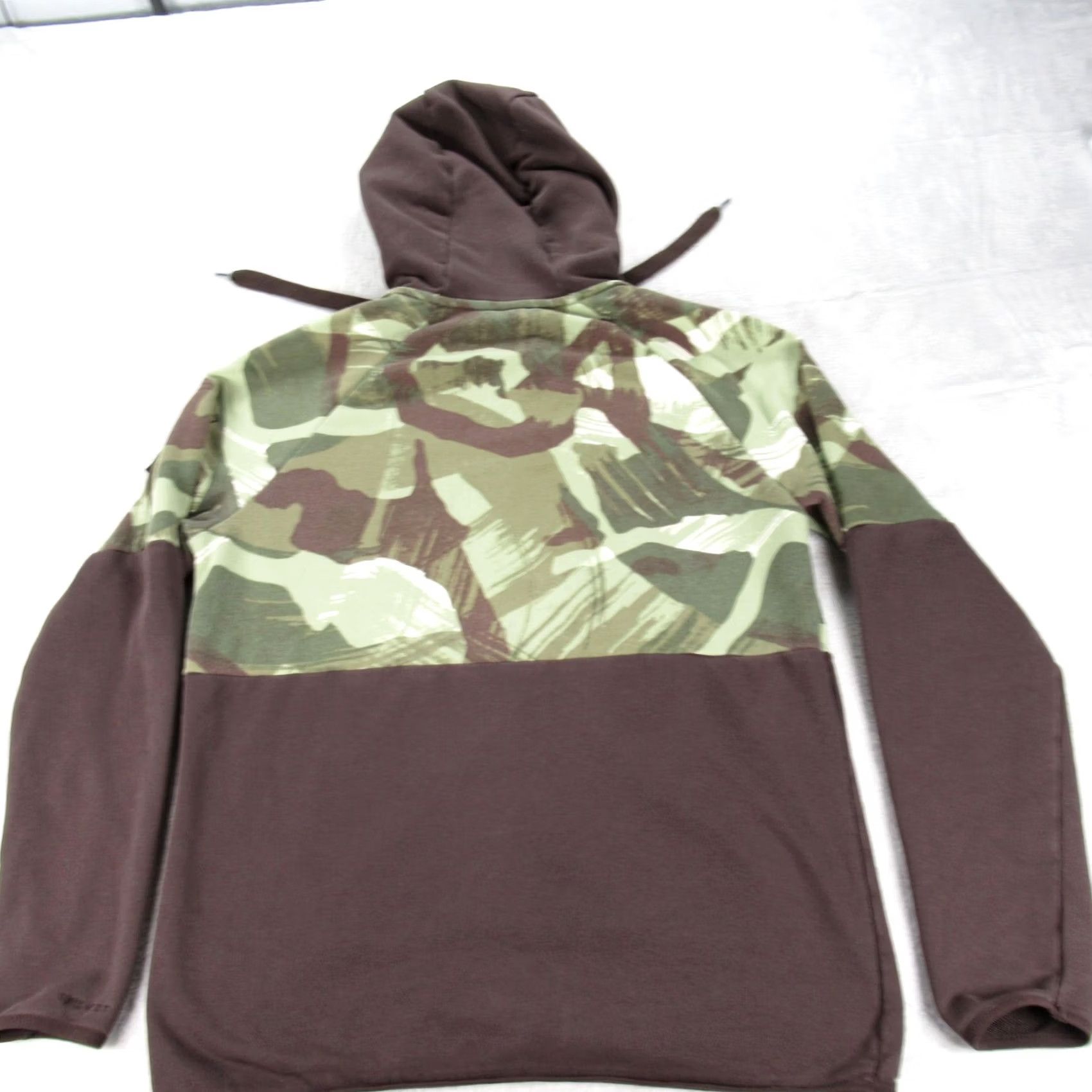 Nike Nike Full Zip Mens M Brown Hoody Brushstroke Camouflage Dri Fit Pockets Size US M / EU 48-50 / 2 - 2 Thumbnail