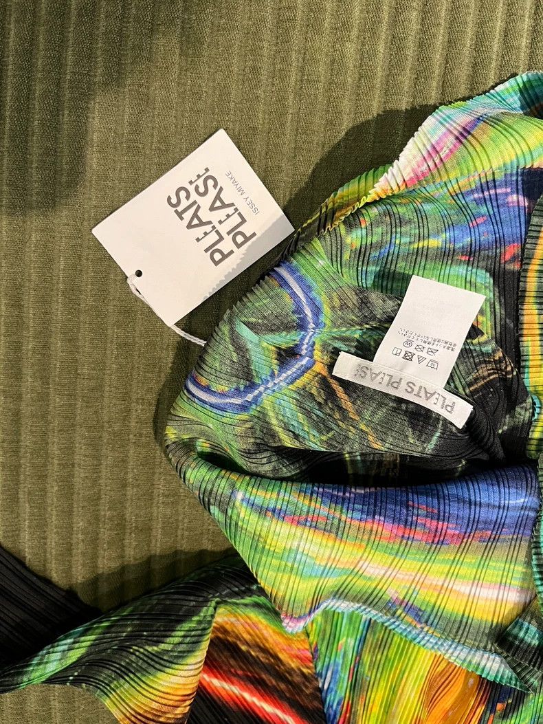 Issey Miyake Issey Miyake size:3 Black and yellow long-sleeved shirts Size XS / US 0-2 / IT 36-38 - 2 Thumbnail