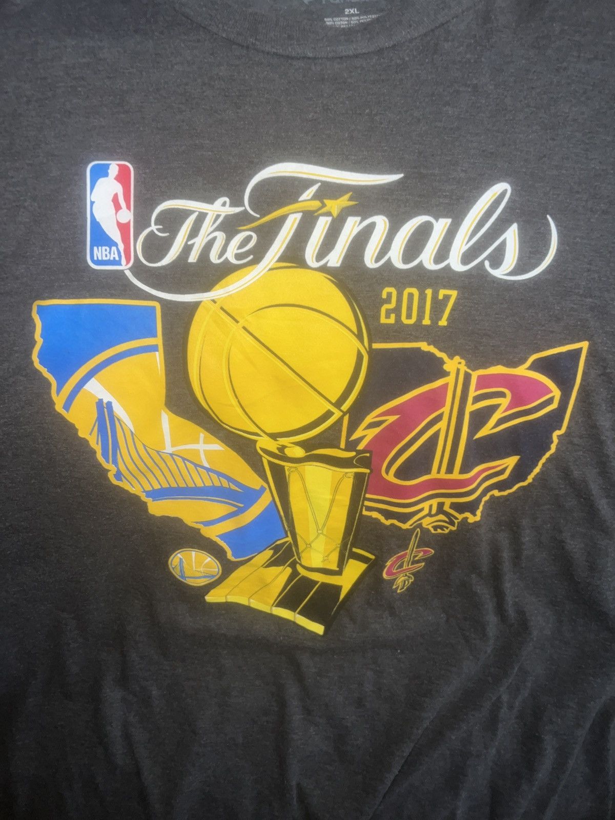 NBA NBA Fanatics 2017 The Finals Tee Size US XXL / EU 58 / 5 - 2 Thumbnail