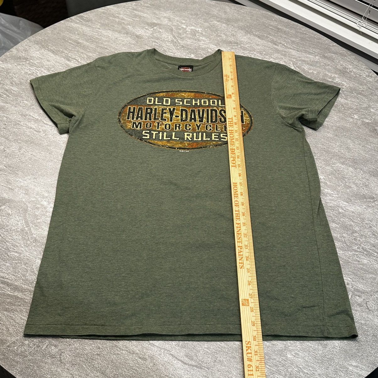 Harley Davidson Harley Davidson Old School Motorcycles Huntsville Shirt Size US XL / EU 56 / 4 - 8 Thumbnail