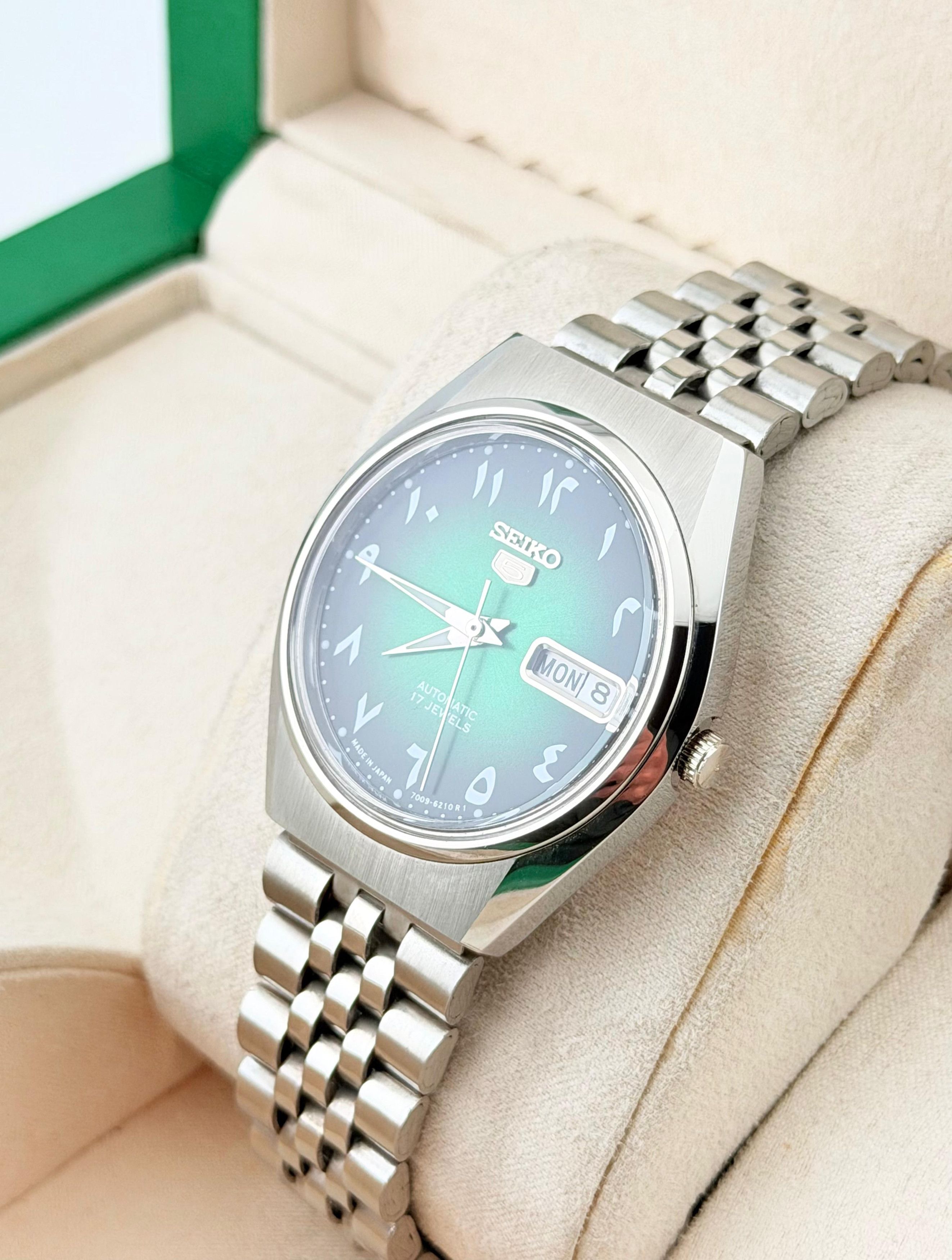 Seiko Elegant Men's Wrist Automatic Watch Size 36 - 6 Thumbnail