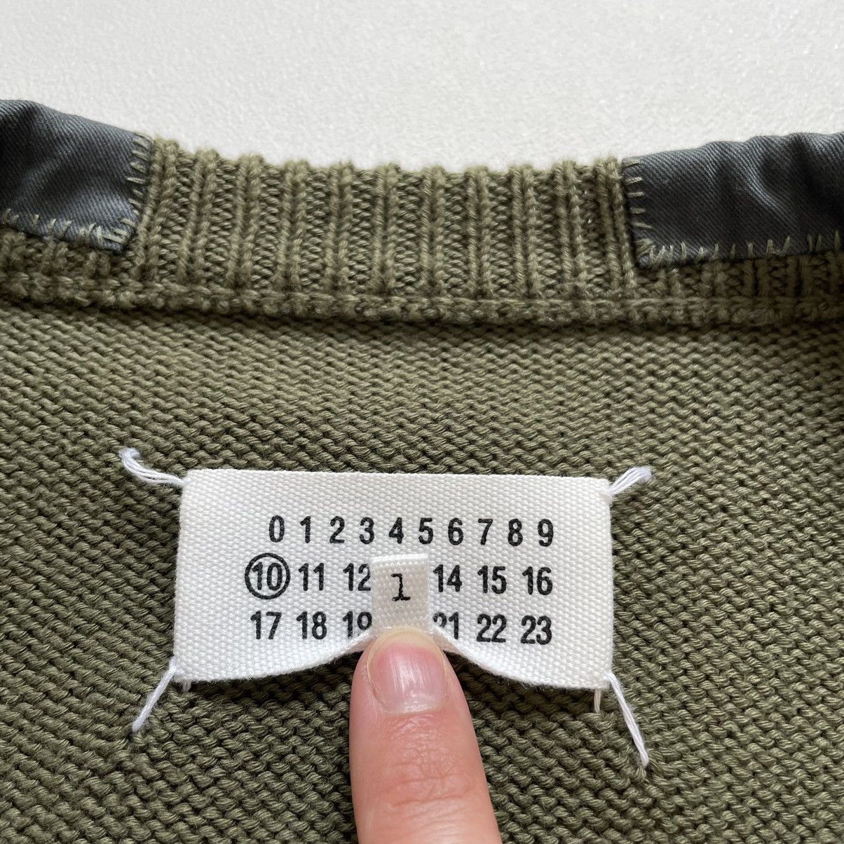 Maison Margiela S/S 13 Military Patch Detail Cardigan Size US M / EU 48-50 / 2 - 5 Thumbnail