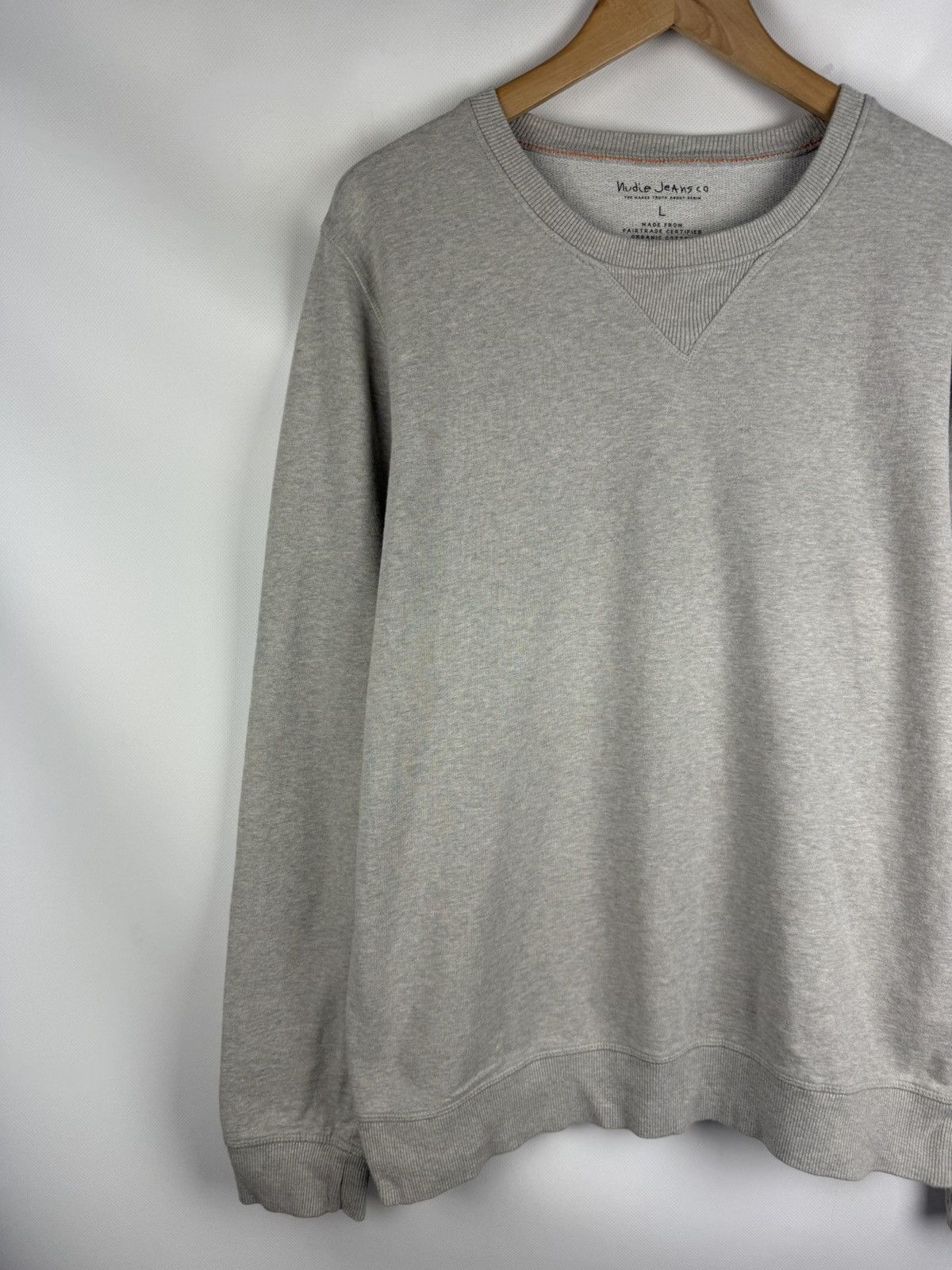 Nudie Jeans Nudie Jeans Co Men’s Crewneck Sweatshirt Pullover Size L Size US L / EU 52-54 / 3 - 2 Thumbnail