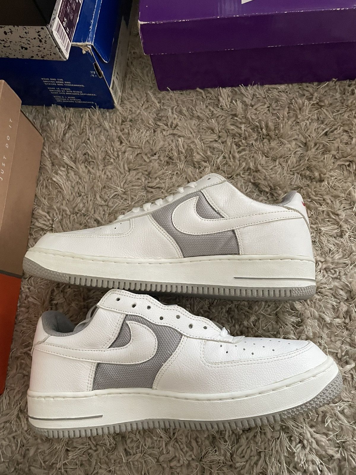 Nike Nike Air Force 1 L/M ‘The Dirty’ Size US 11.5 / EU 44-45 - 3 Thumbnail