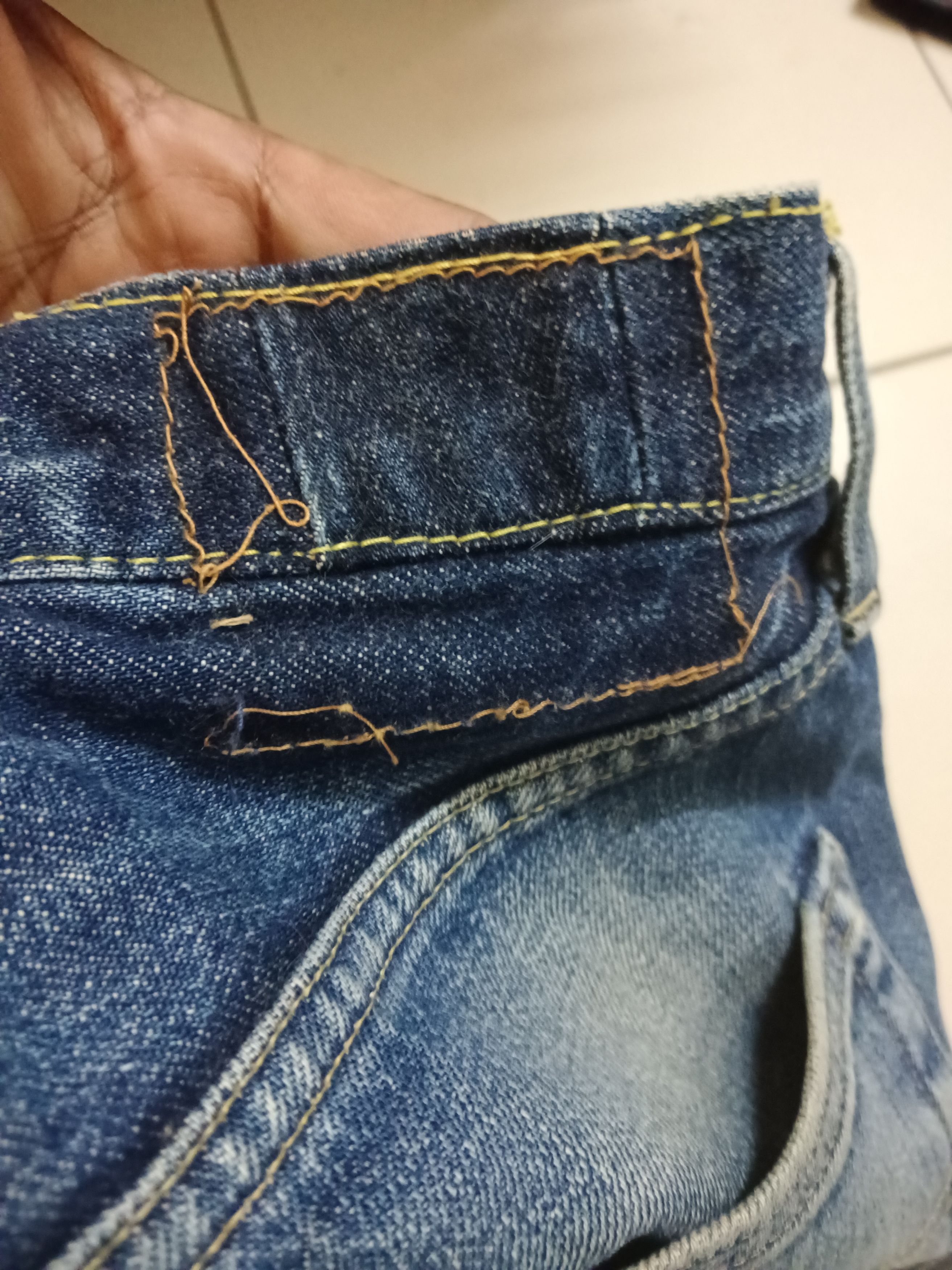 Levi's Vintage Clothing × Vintage Levi's BIg E Salvage Japan Size US 27 - 6 Thumbnail