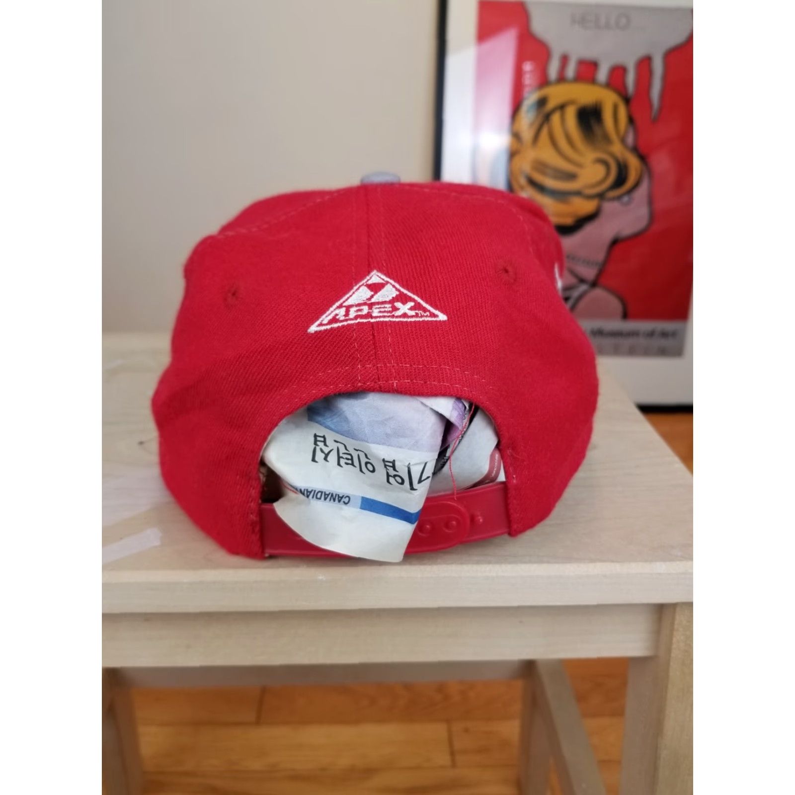 Vintage VINTAGE Ohio State University Buckeyes Red Apex One Snapback Mens Cap Size ONE SIZE - 3 Thumbnail