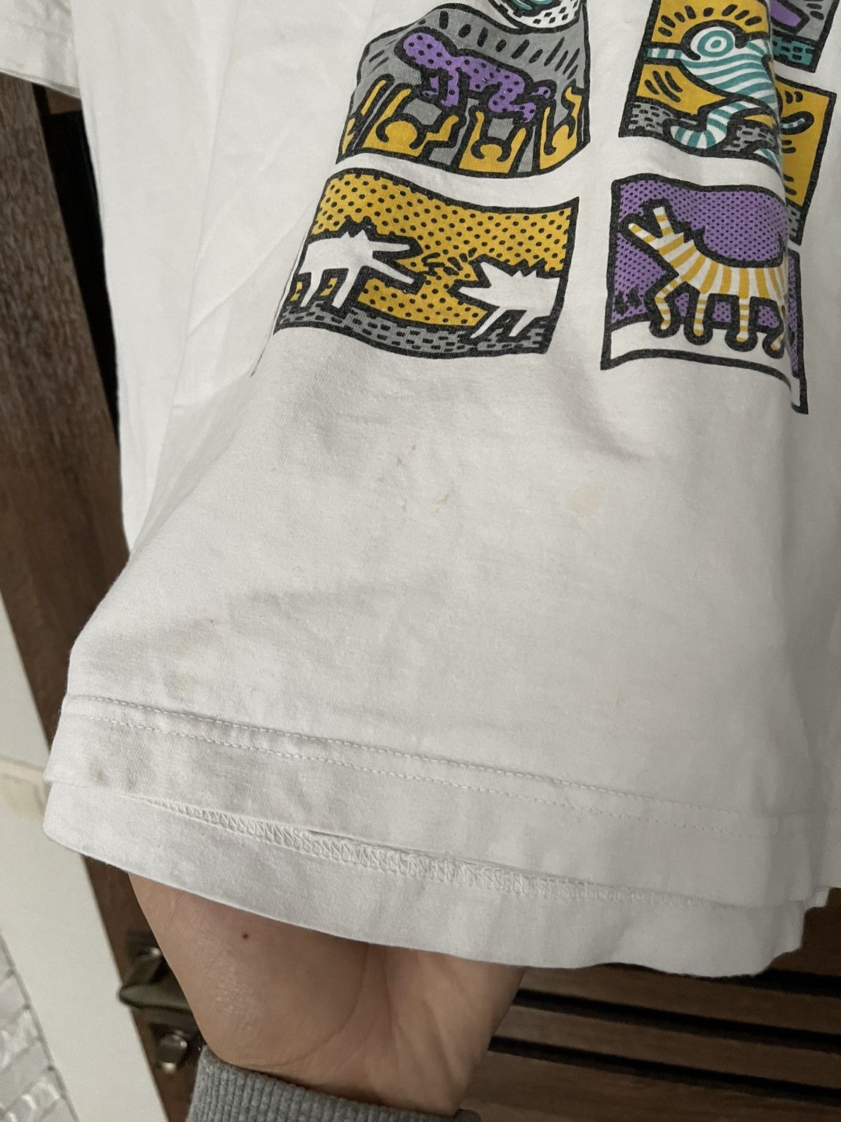 Keith Haring Keith Haring Art Vintage T-Shirt Tee 90s Size US M / EU 48-50 / 2 - 10 Thumbnail