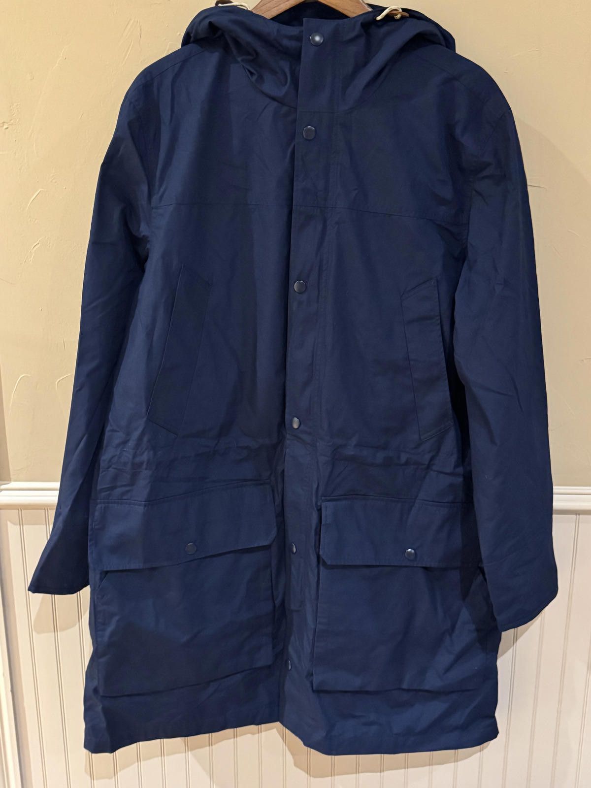 J.Crew J.Crew Men's Navy Blue Parka - Size M Size US M / EU 48-50 / 2 - 1 Thumbnail