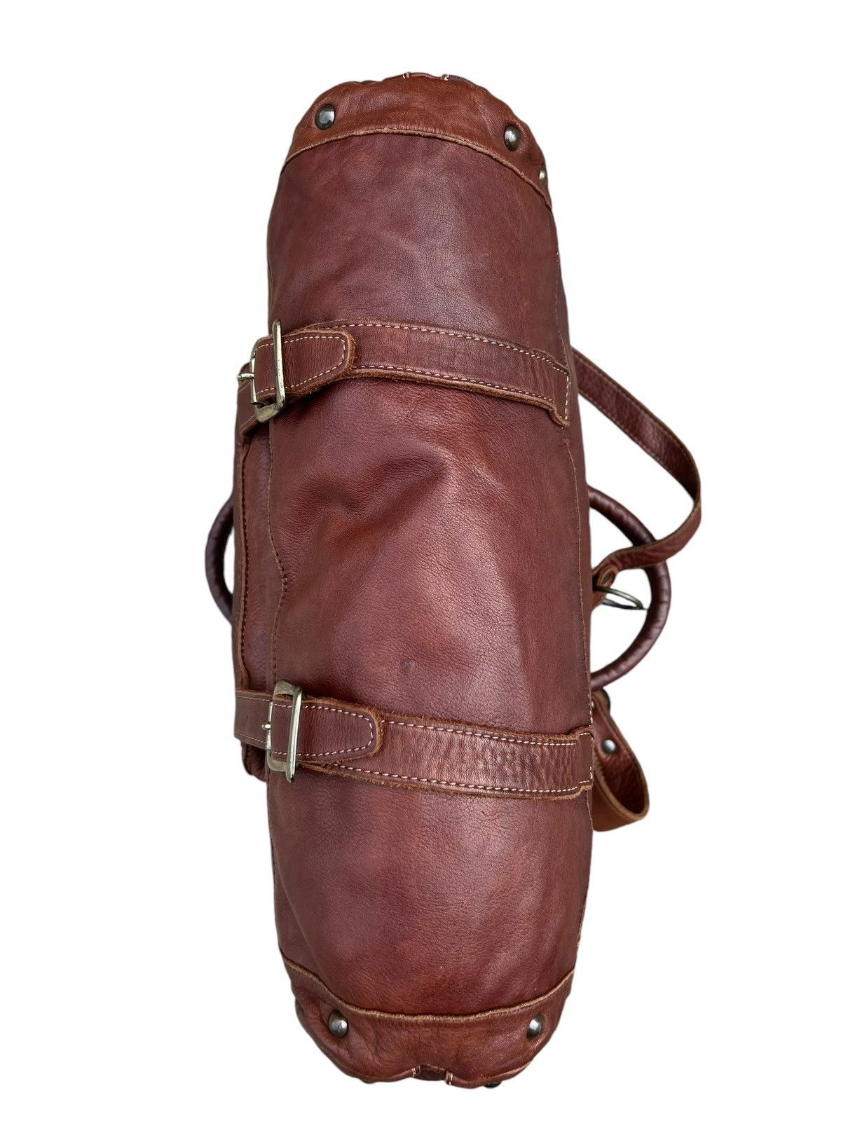 Leather Regalo Tokyo Fade Jerky Patina Leather 2 Way Bag Size ONE SIZE - 18 Thumbnail