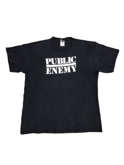 Band Tees × Rap Tees Vintage Y2K Public Enemy Tee Size US L / EU 52-54 / 3 - 1 Thumbnail