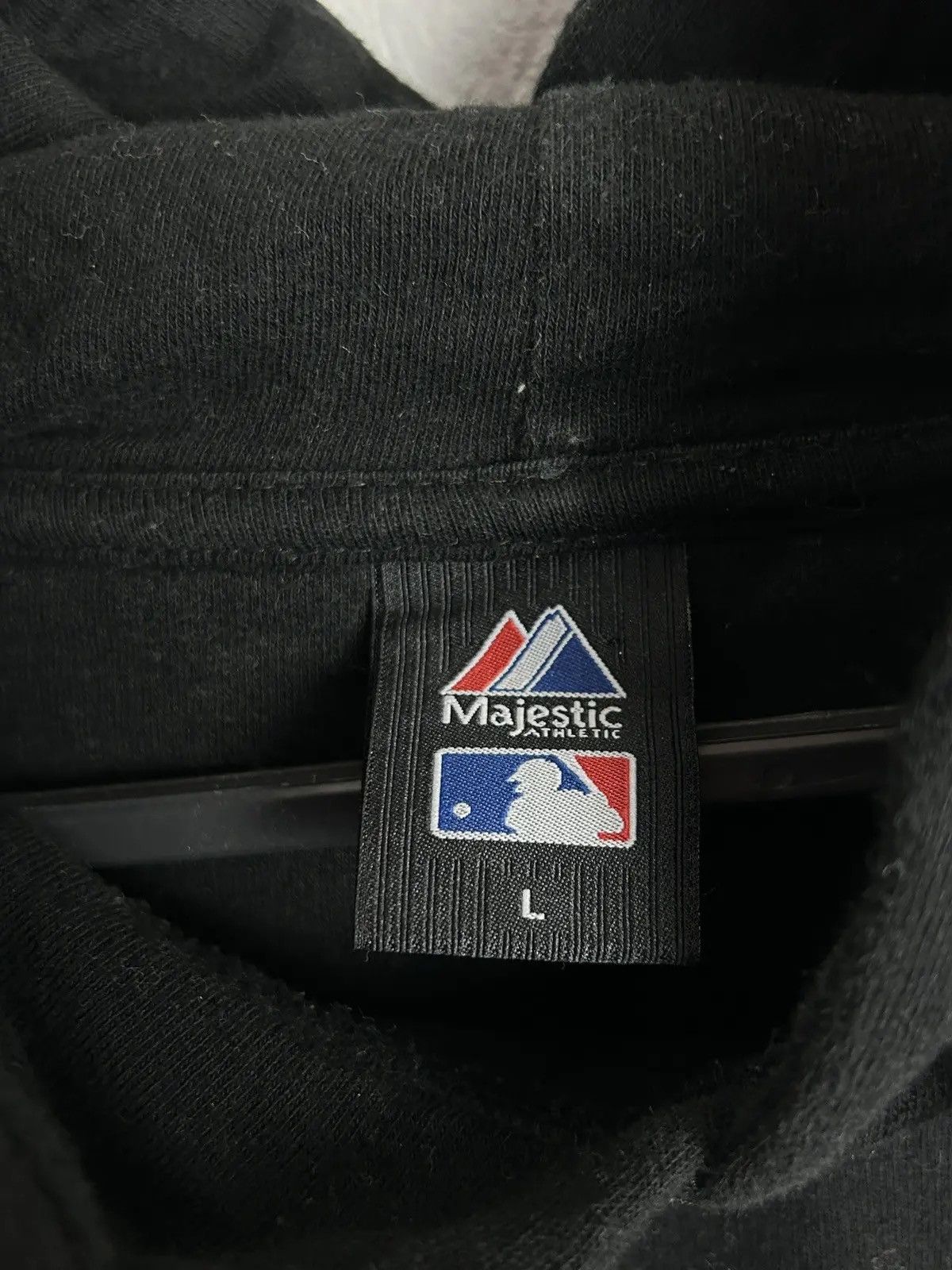 MLB Majestic MLB Baseball New York Yankees Hoodie In Black Size L / US 10 / IT 46 - 6 Thumbnail