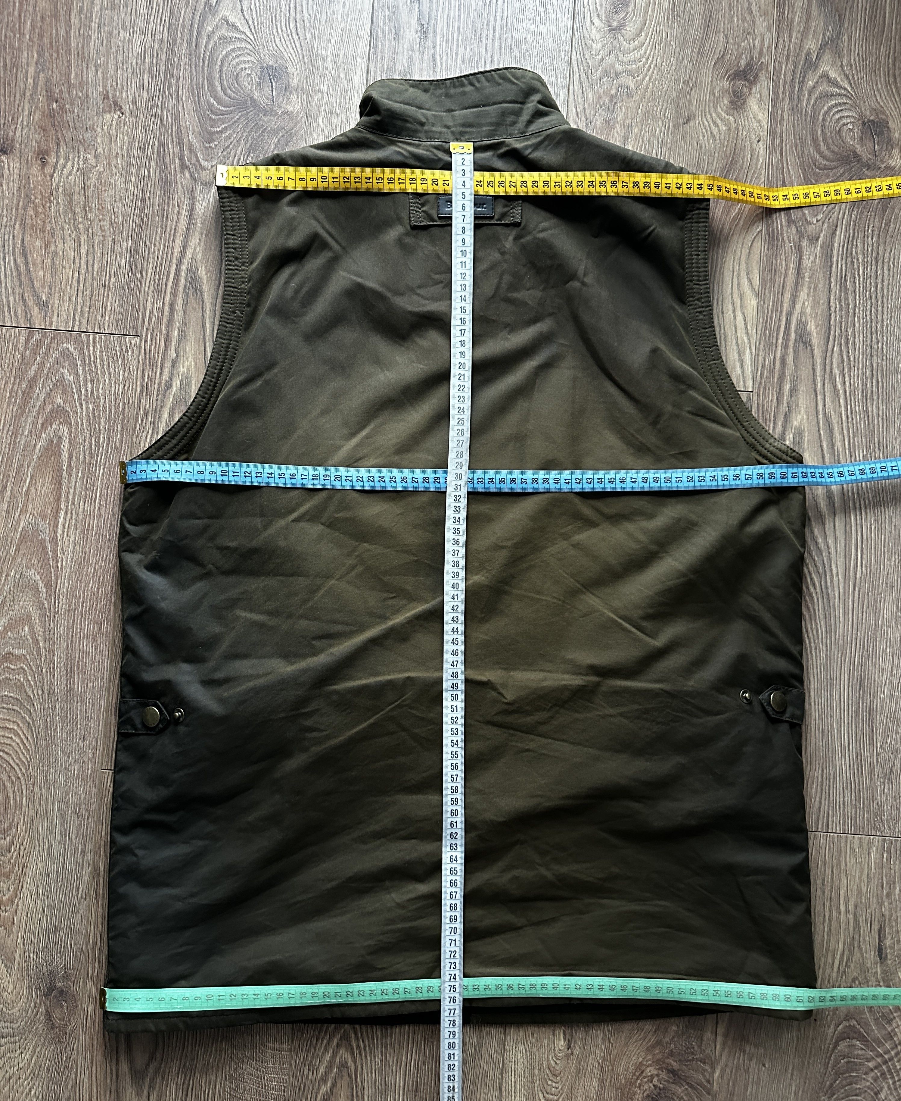 Barbour Barbour Westmorland Jacket Vest British Style Waxed Cotton Size US XL / EU 56 / 4 - 24 Thumbnail