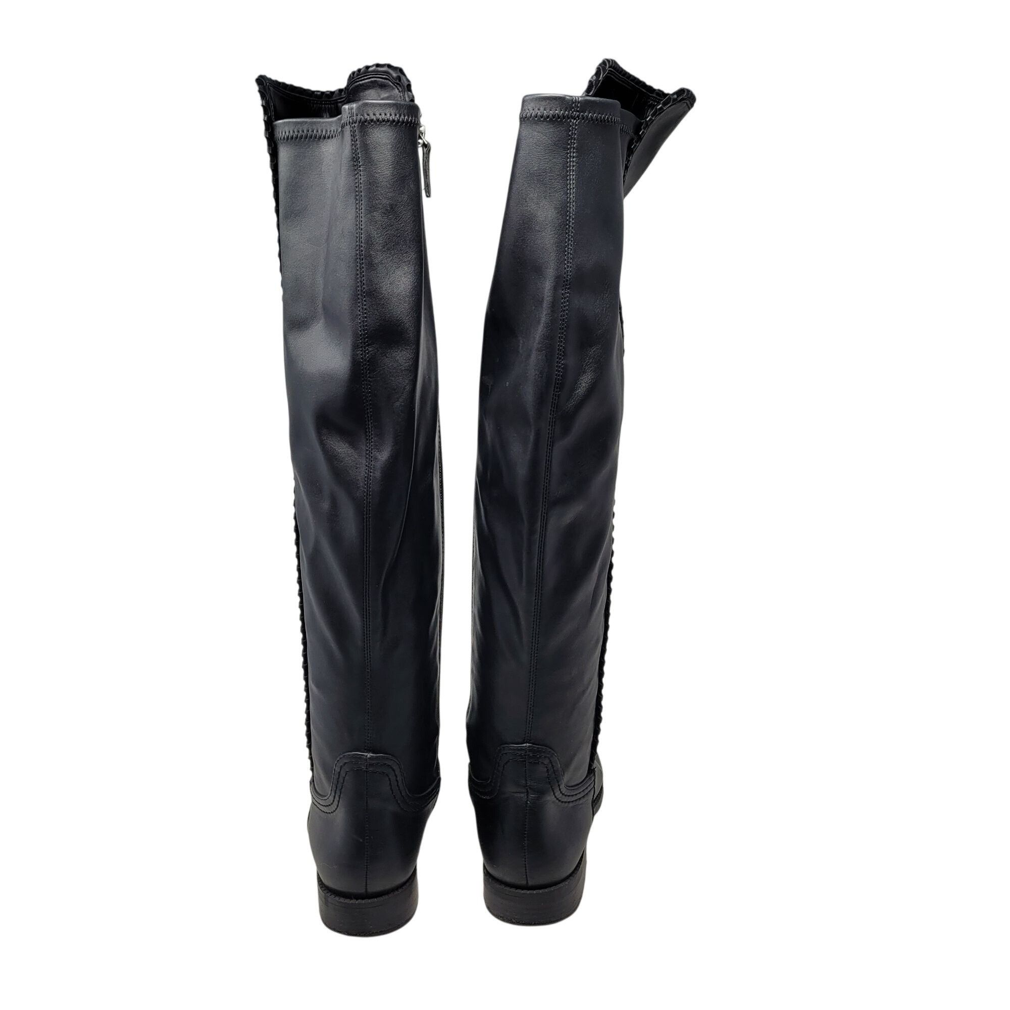 Franco Sarto Franco Sarto Vegan L-Charlotte Womens Black Over The Knee Bo Size US 9.5 / IT 39.5 - 10 Thumbnail
