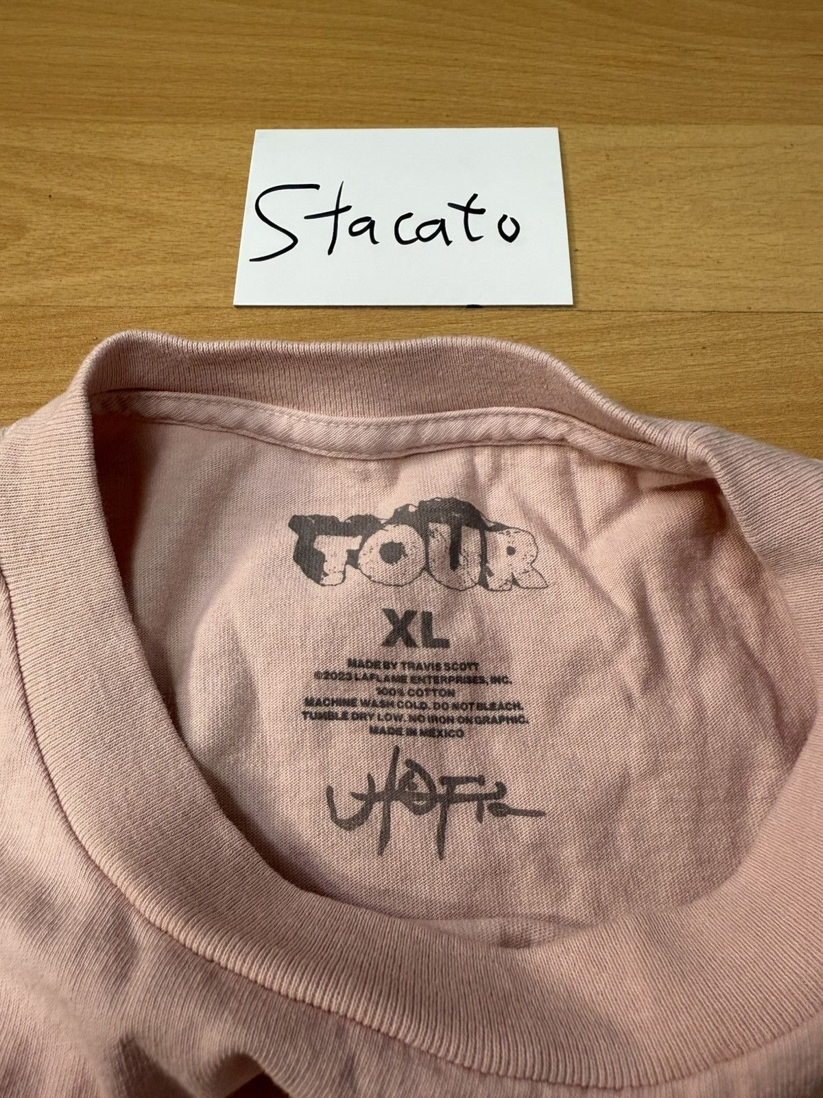 Travis Scott Travis Scott Utopia Circus Maximus Pink Star Tee Size US XL / EU 56 / 4 - 7 Thumbnail