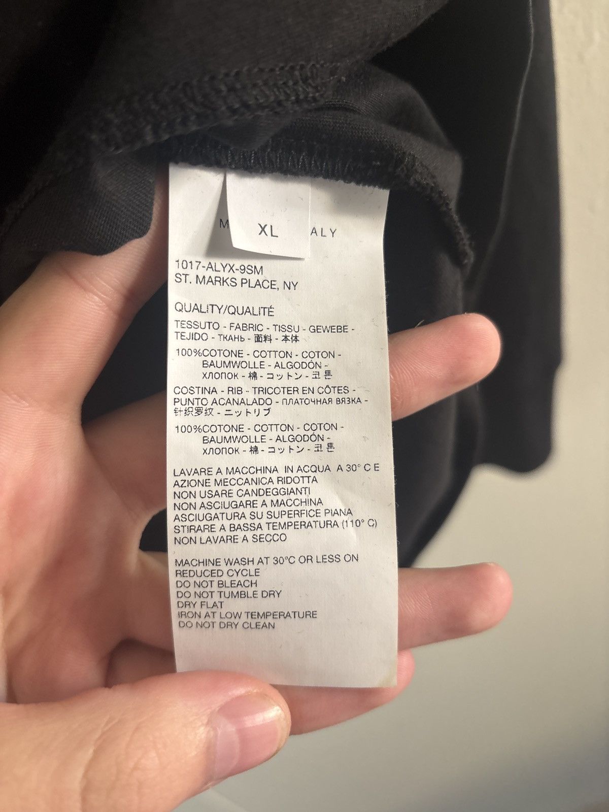 1017 ALYX 9SM ALYX DESTROY LONELY LAYERED LONGSLEEVE Size US XL / EU 56 / 4 - 7 Thumbnail