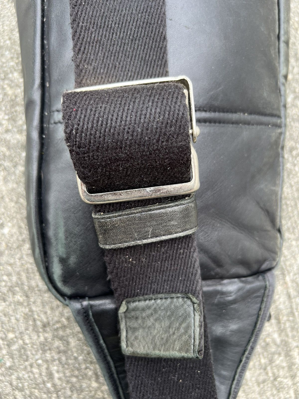Leather Vintage Masterpiece Japan Patina Black Leather Bag Size ONE SIZE - 19 Thumbnail