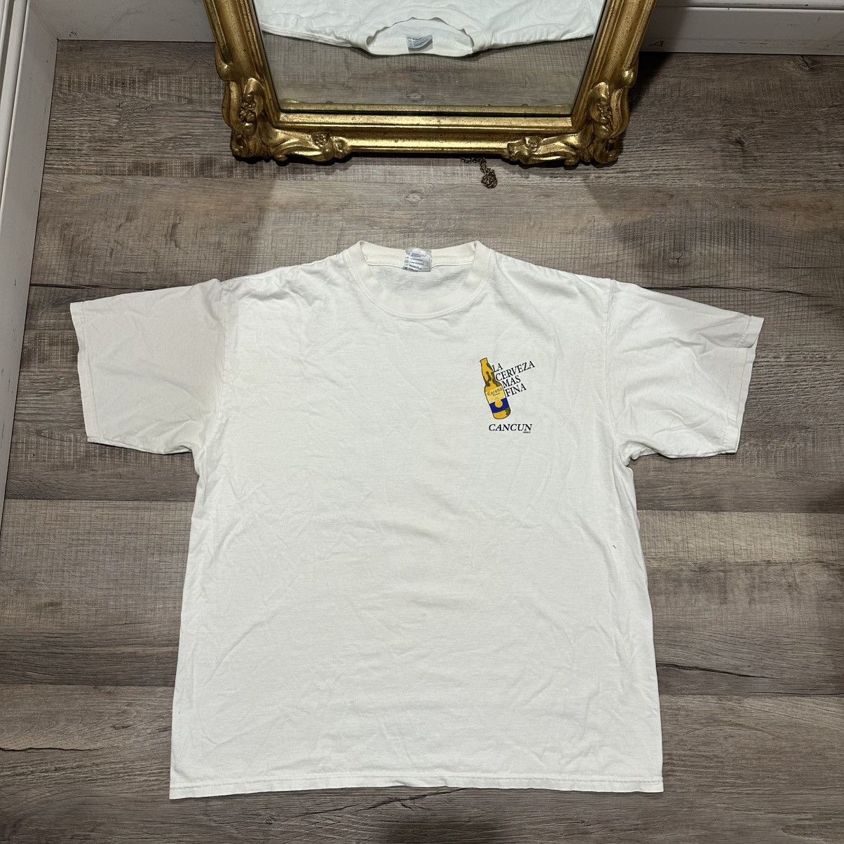 Vintage Mens vintage corona tee Size US XL / EU 56 / 4 - 2 Thumbnail