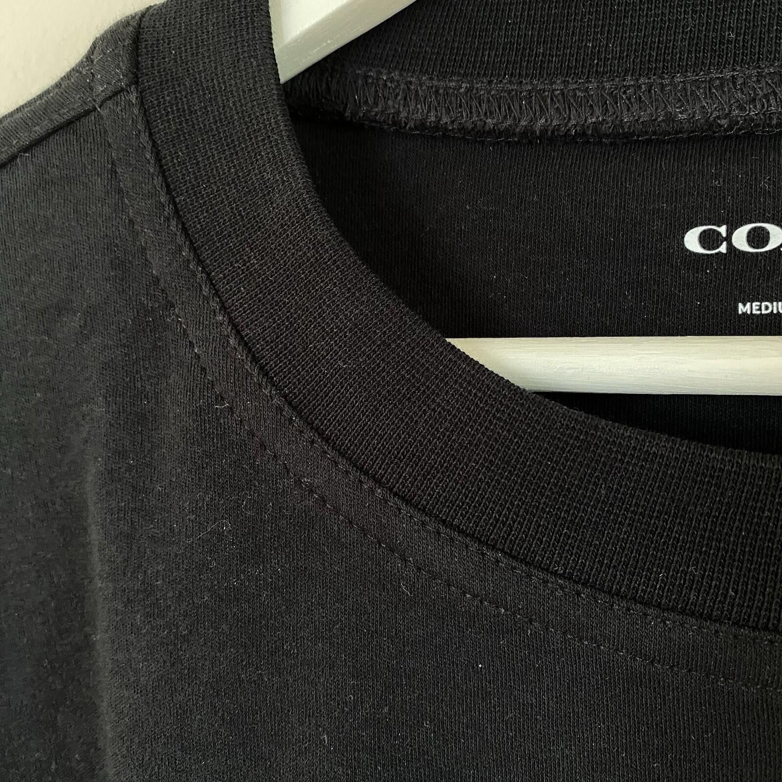 Coach NWT Coach Men's T Shirt In Organic Cotton Black Size M Size US M / EU 48-50 / 2 - 9 Thumbnail