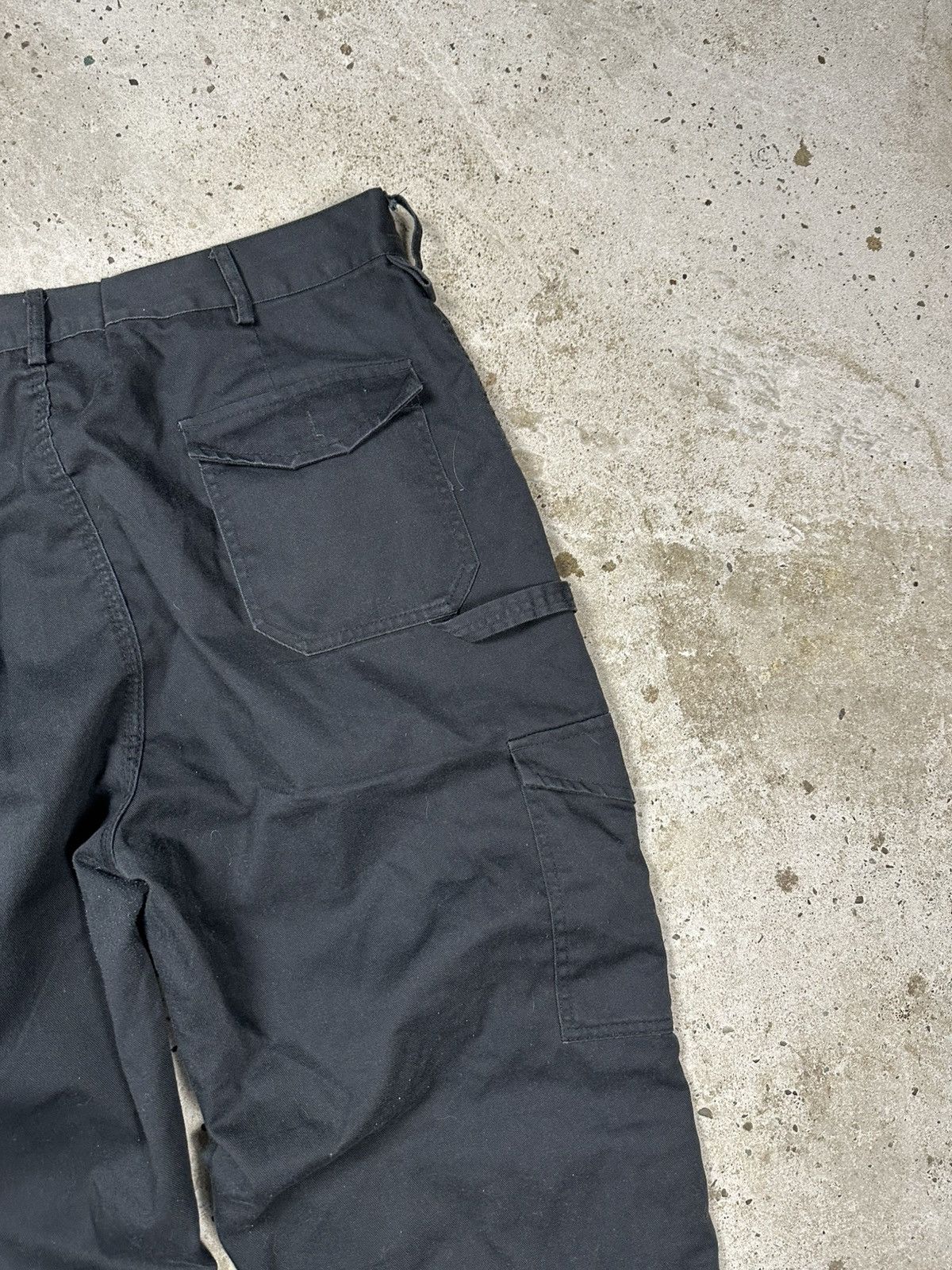Dickies × Vintage Vintage Y2K Dickies Black Baggy Cargo Carpenter Pants Size US 36 / EU 52 - 13 Thumbnail