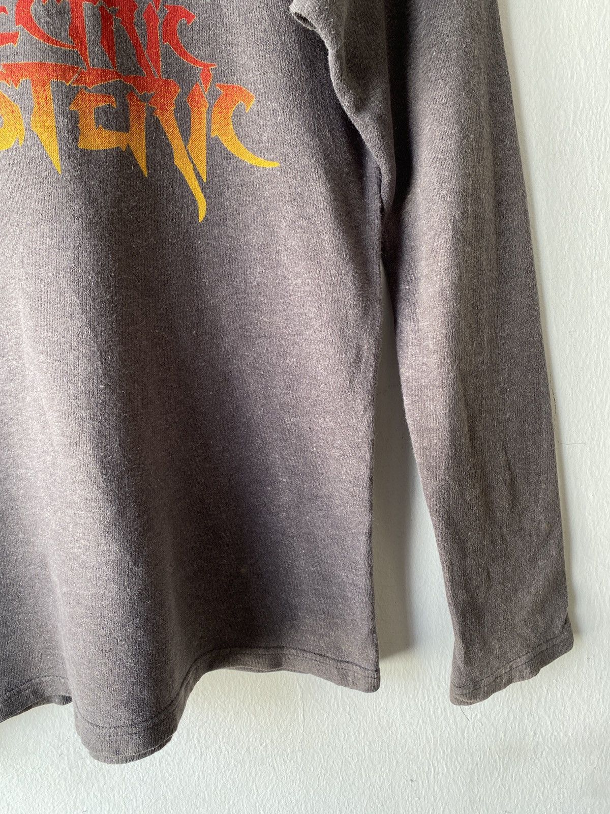 Hysteric Glamour × Japanese Brand Hysteric Glamour Electric Grey Faded Long Sleeve Shirt Size US S / EU 44-46 / 1 - 9 Thumbnail