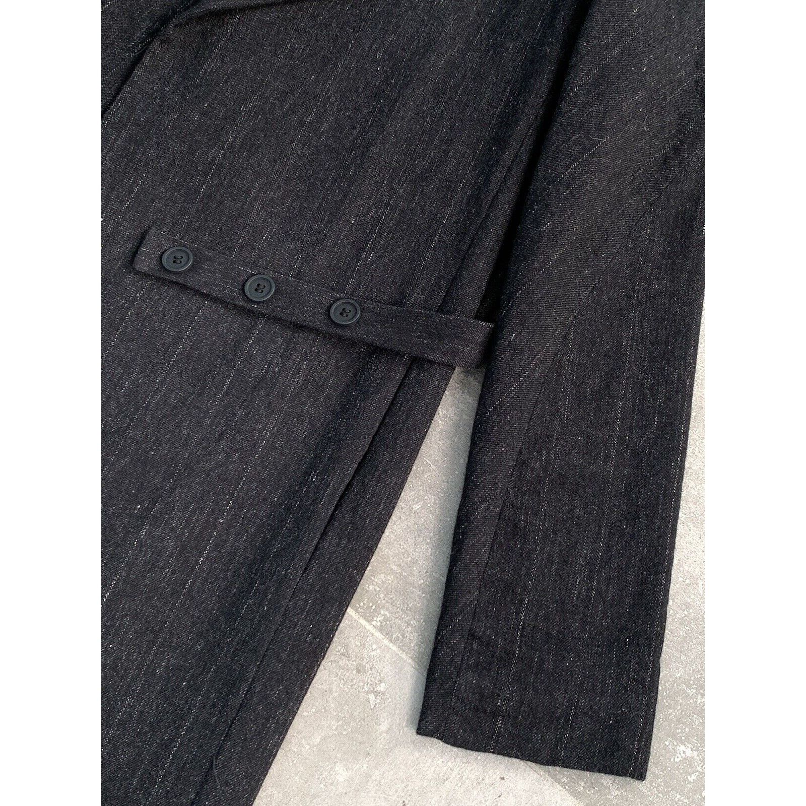 Annette Gortz × Designer Women's ANNETTE GORTZ LINEN Trench Coat Jacket EU 38 UK 10 Size M / US 6-8 / IT 42-44 - 15 Thumbnail