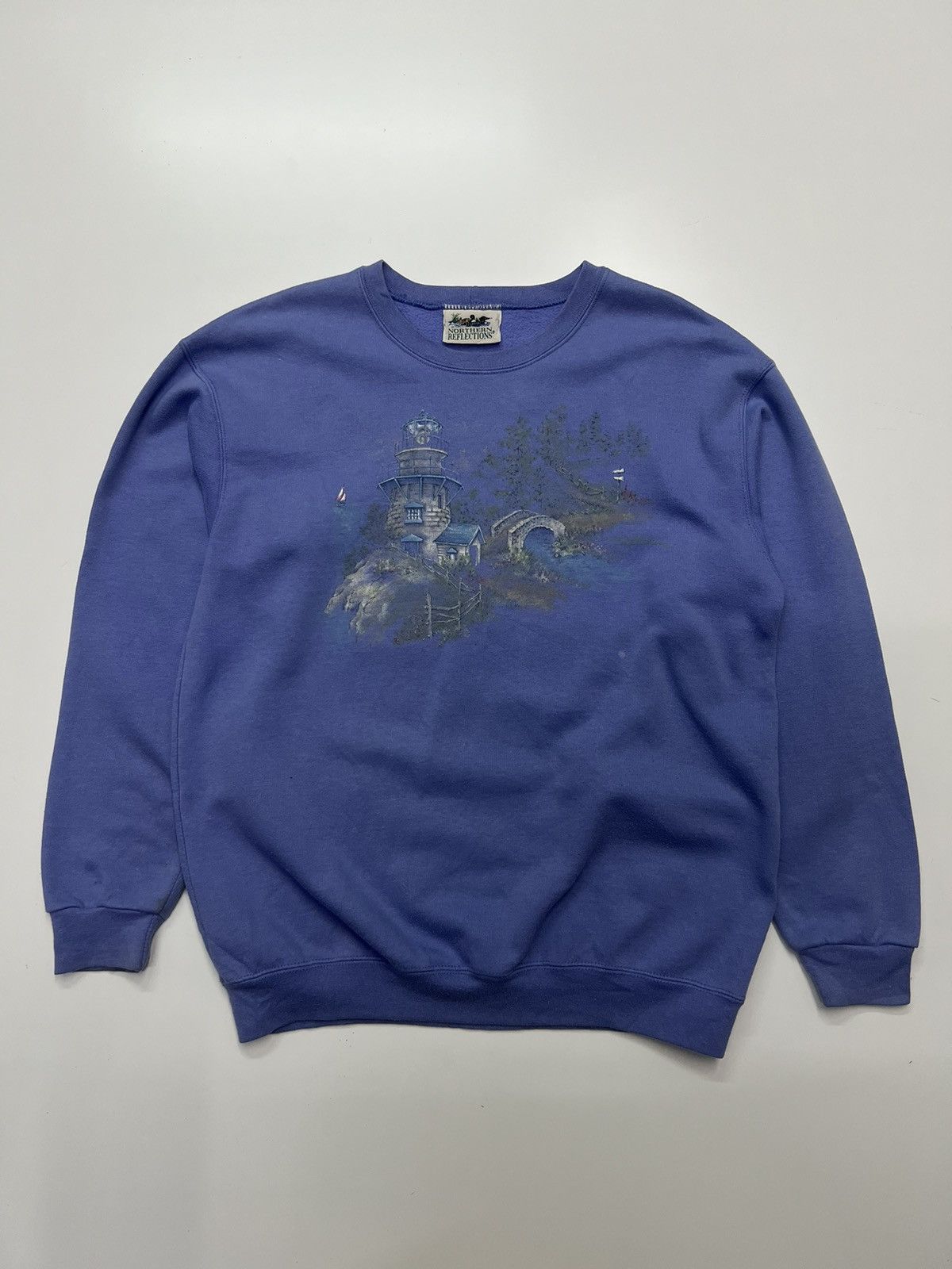 Vintage VINTAGE NORTHERN REFLECTIONS SWEATSHIRT Size US S / EU 44-46 / 1 - 1 Thumbnail