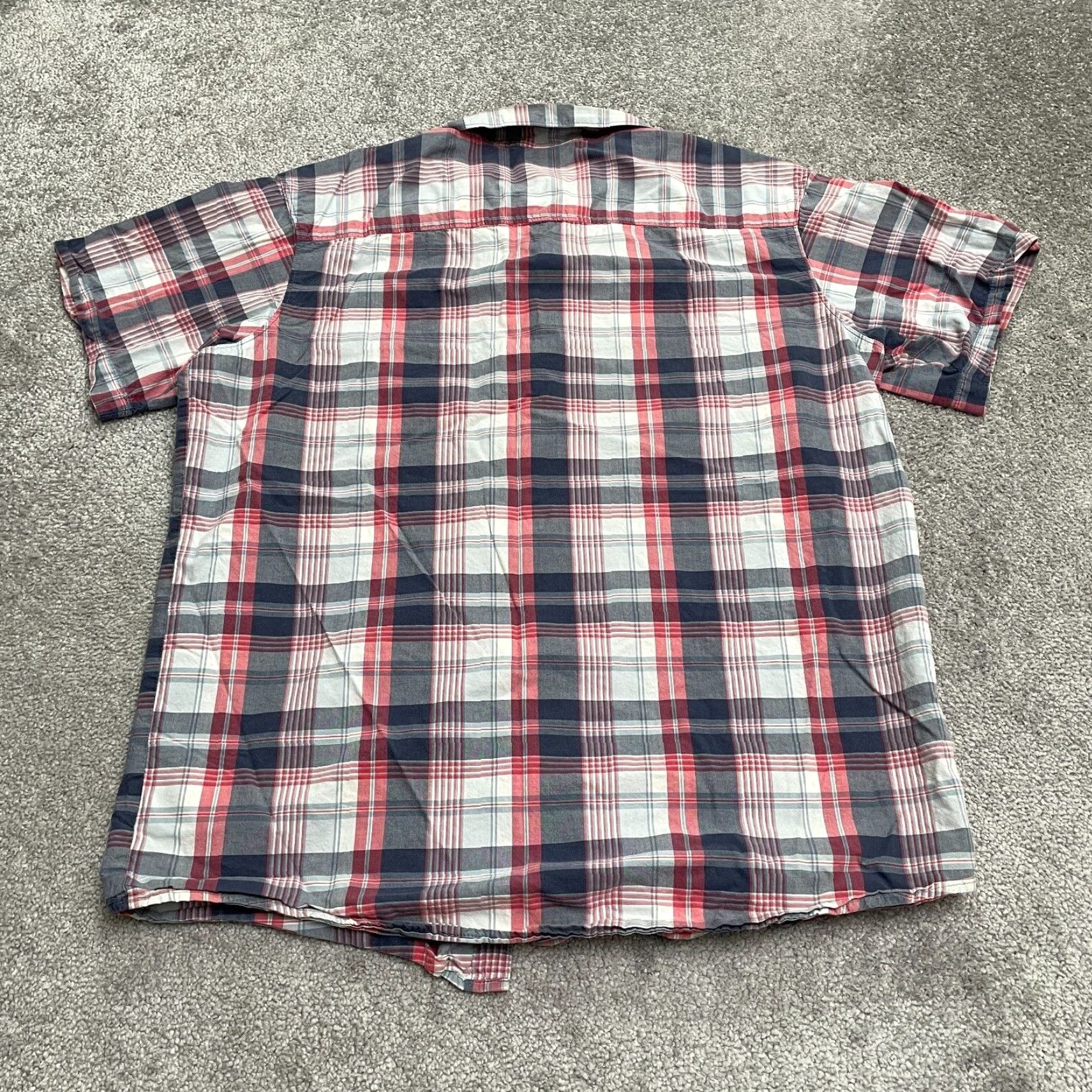 Vintage Columbia Button Down Shirt Mens Large Multi Plaid Short Sleeve Cotton Outdoor Size US L / EU 52-54 / 3 - 2 Thumbnail