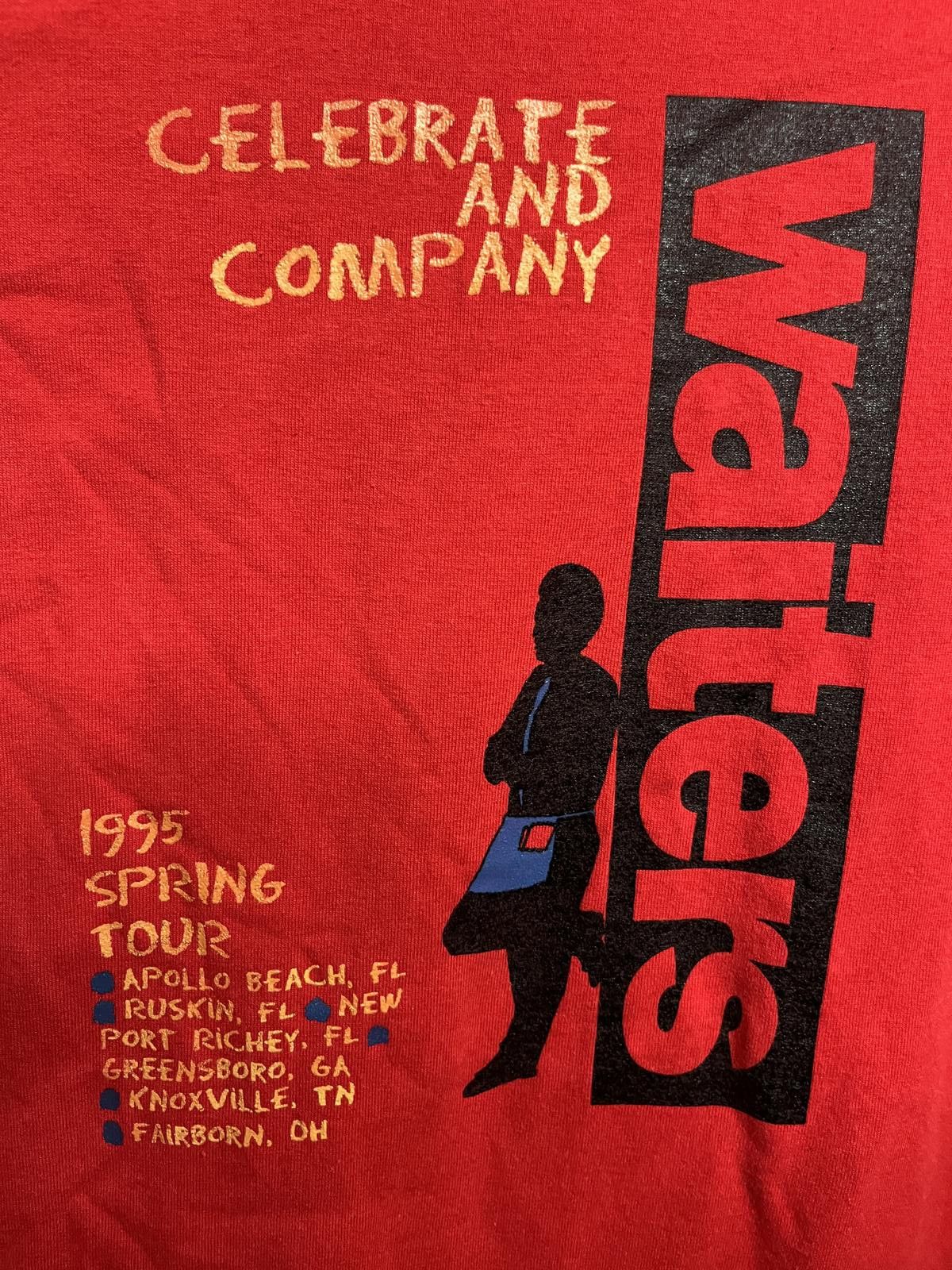 Fruit Of The Loom Waiters Celebrate And Company 1995 Spring Tour L/S Tee XL Size US XL / EU 56 / 4 - 3 Thumbnail