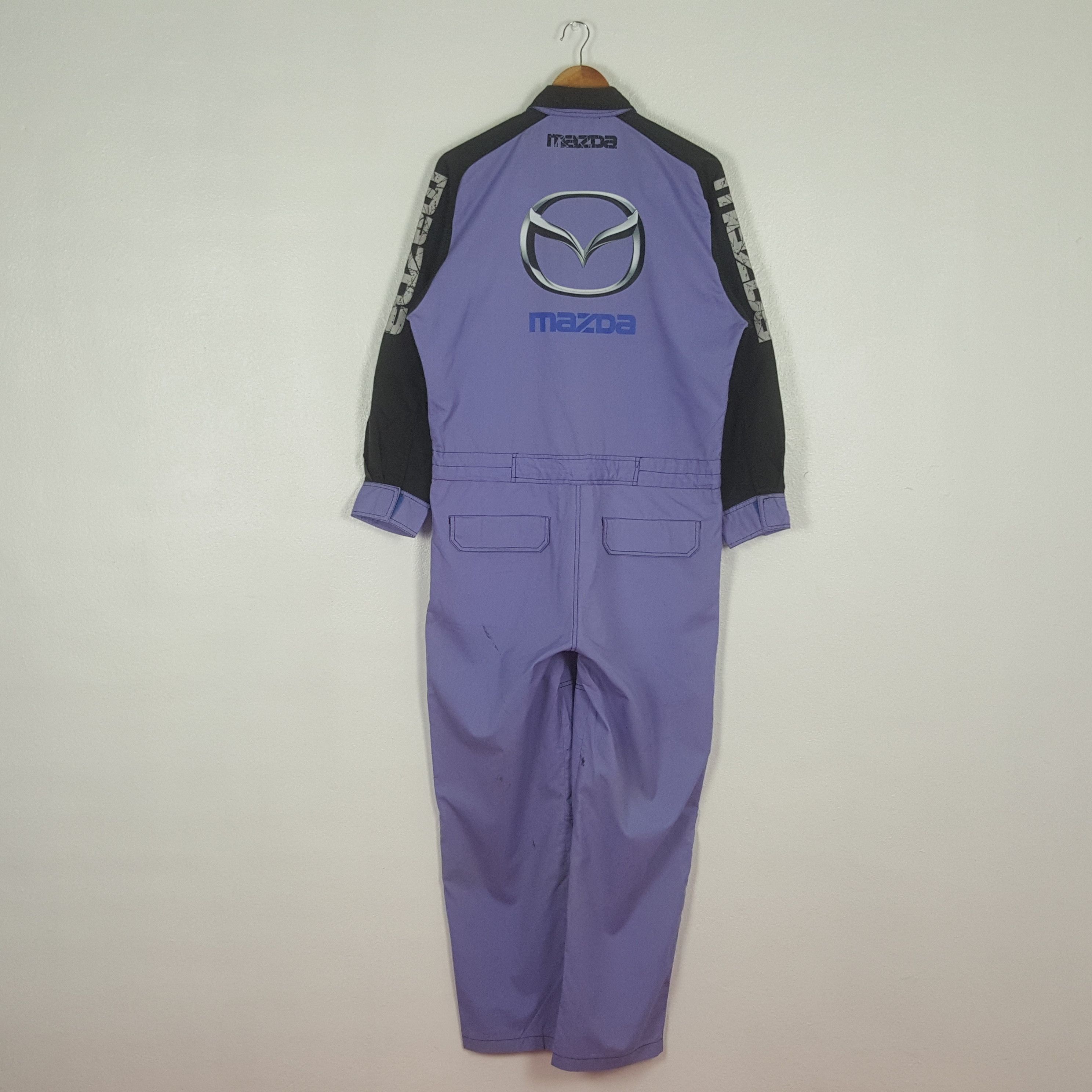 Japanese Brand Vintage Mazda Racing Team Custom Art Coverall Jacket C309N10 Size US M / EU 48-50 / 2 - 1 Thumbnail