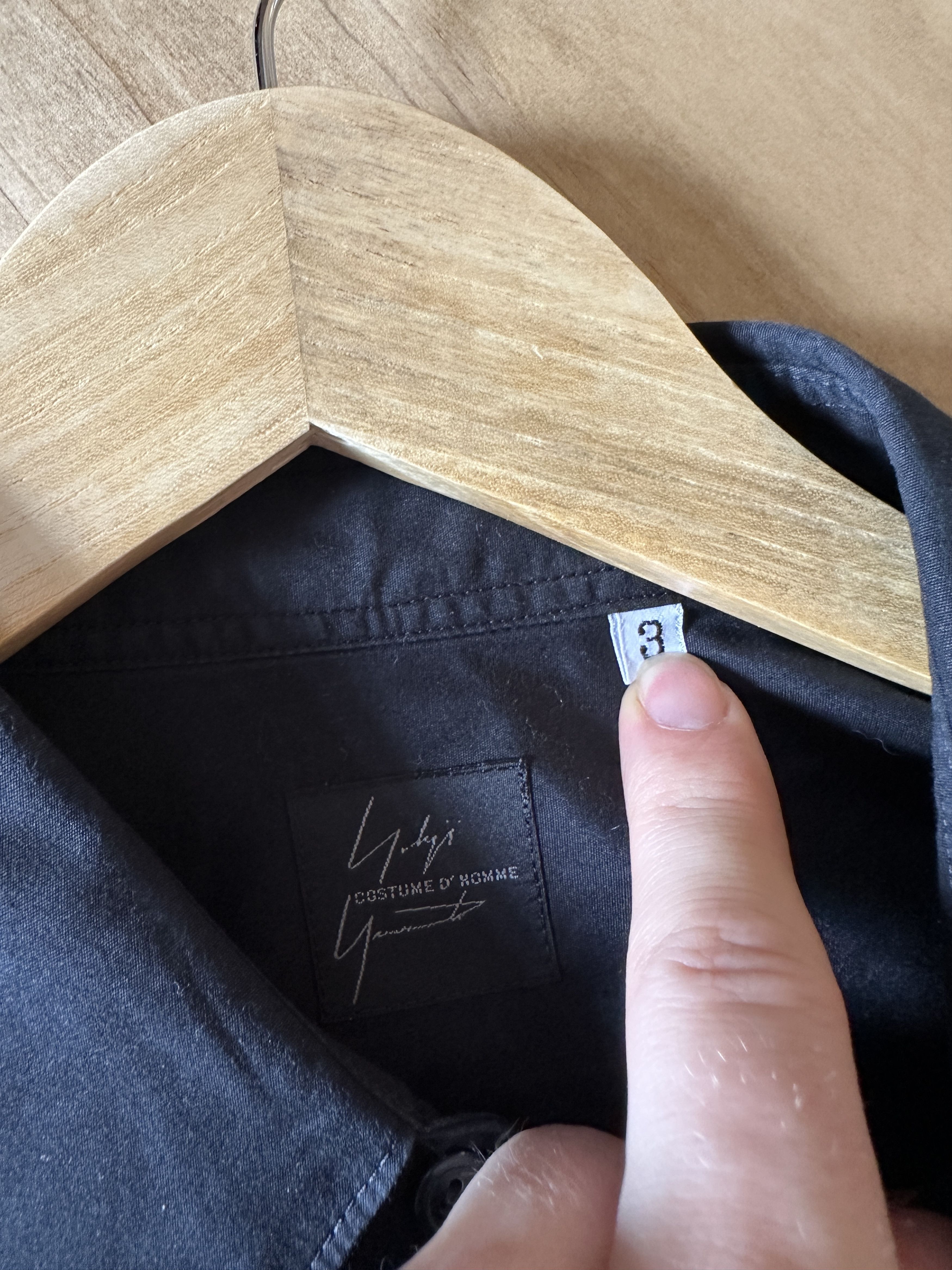 Yohji Yamamoto Yohji Yamamoto Costume D'Homme Button Up Shirt Size US M / EU 48-50 / 2 - 4 Thumbnail