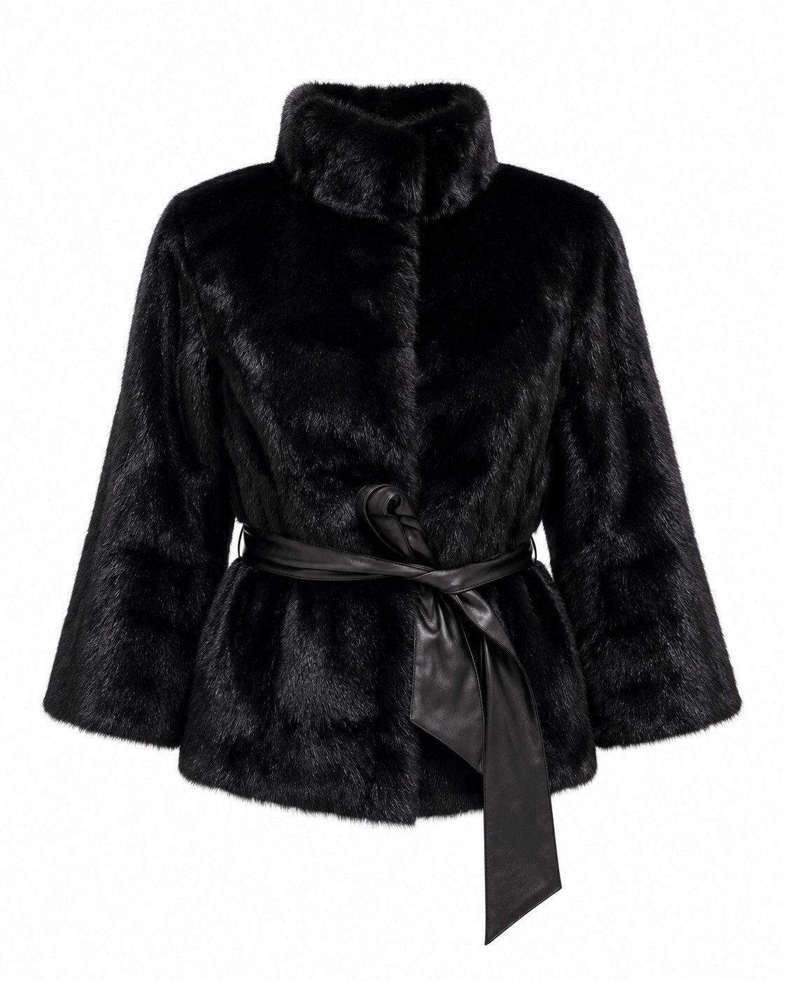 Other Luxury Mink Fur Short Jacket Women's Size 42 (XS-S-M) Black Size M / US 6-8 / IT 42-44 - 1 Thumbnail