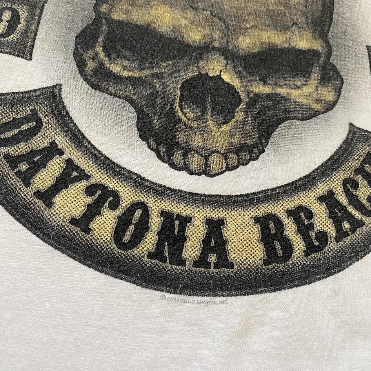Other White Daytona Beach Bike Week 2013 tee Size US XL / EU 56 / 4 - 6 Thumbnail