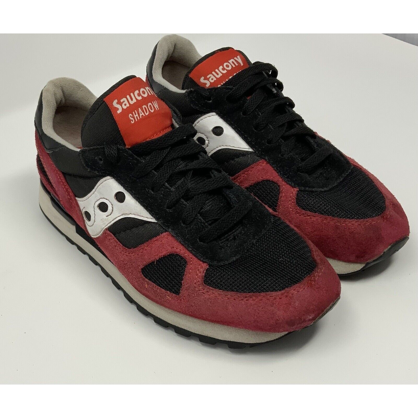 Saucony Saucony Shadow Original 'Black Red' Men size 6.5. Size US 6.5 / EU 39-40 - 4 Thumbnail