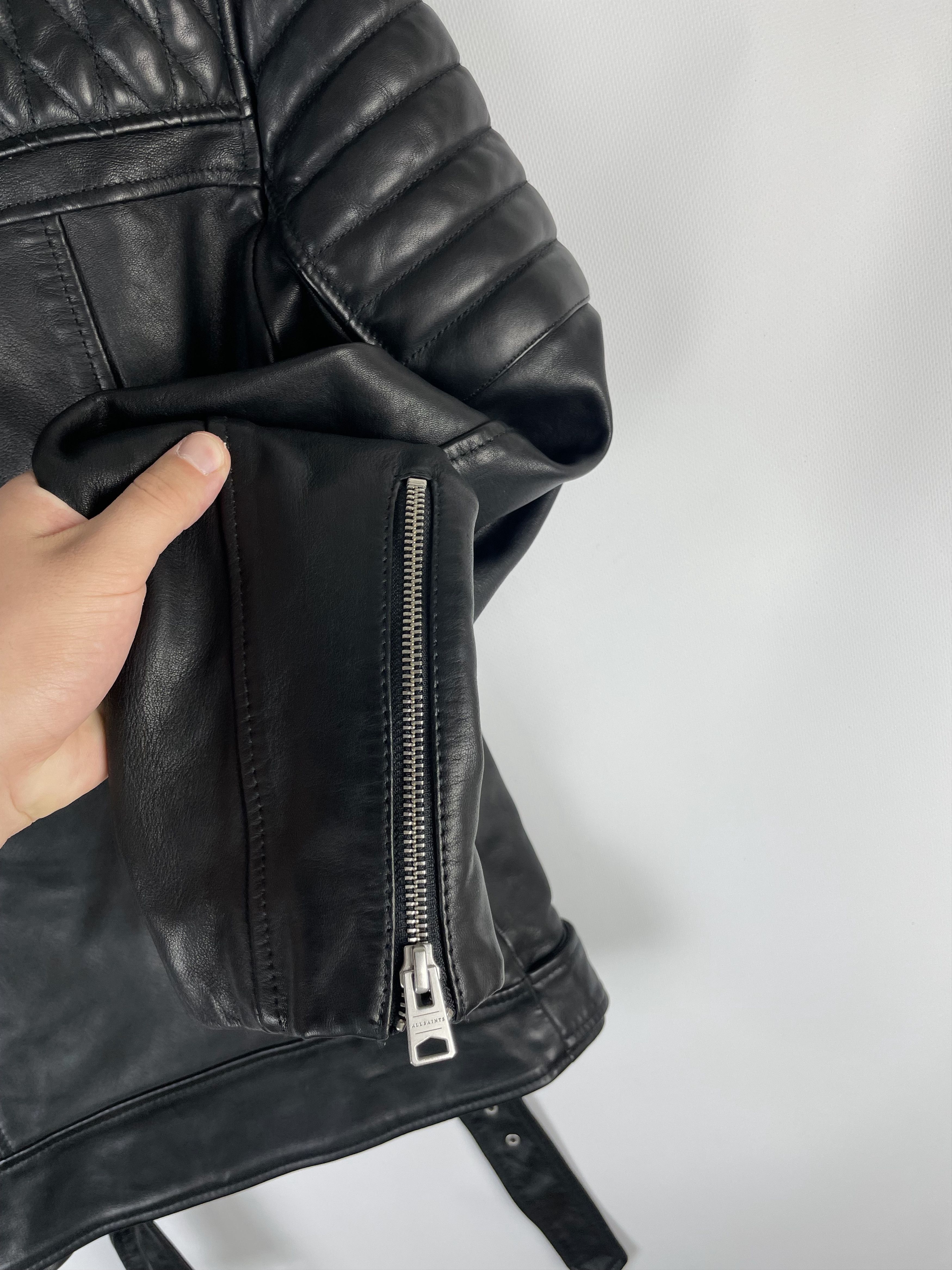 Allsaints AllSaints Leather Jacket Size US S / EU 44-46 / 1 - 10 Thumbnail