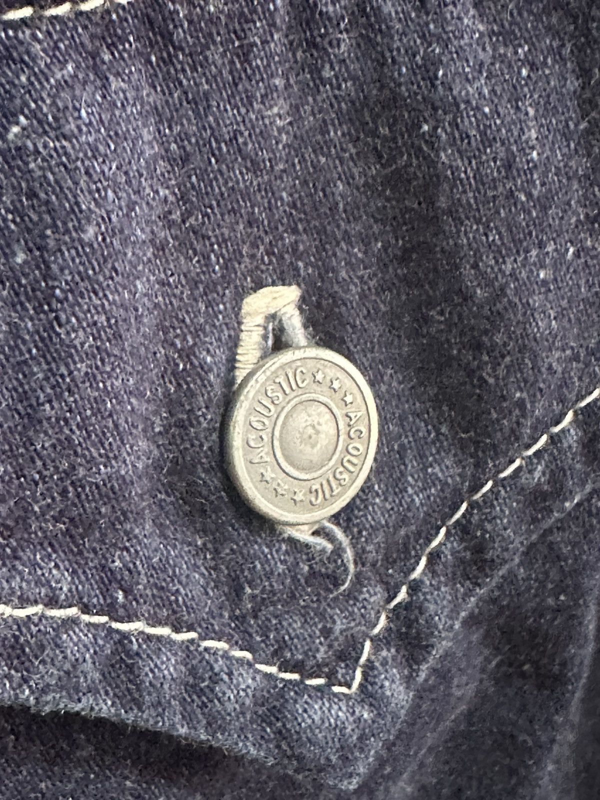 Japanese Brand JAPANESE BRAND ACOUSTIC DENIM SHIRT MADE IN JAPAN Size US M / EU 48-50 / 2 - 4 Thumbnail