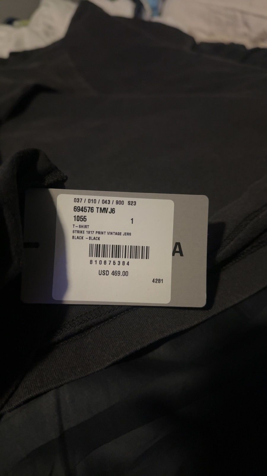 Balenciaga Balenciaga Strike 1917 print Black Size US L / EU 52-54 / 3 - 4 Thumbnail