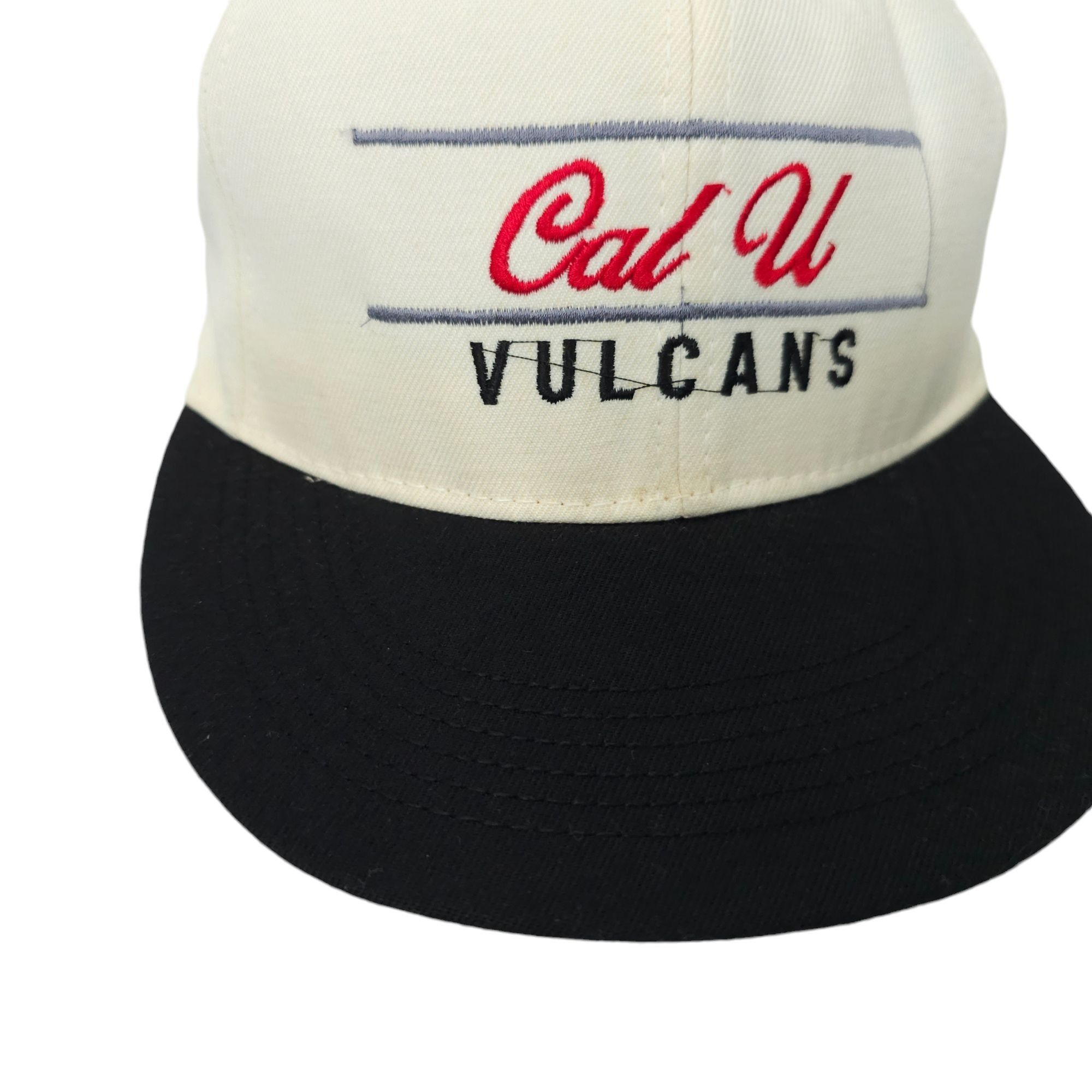 Other Cal U Pennsylvania Vulcans Fitted 6 7/8 Cap Vintage 90s Hat Size ONE SIZE - 7 Thumbnail