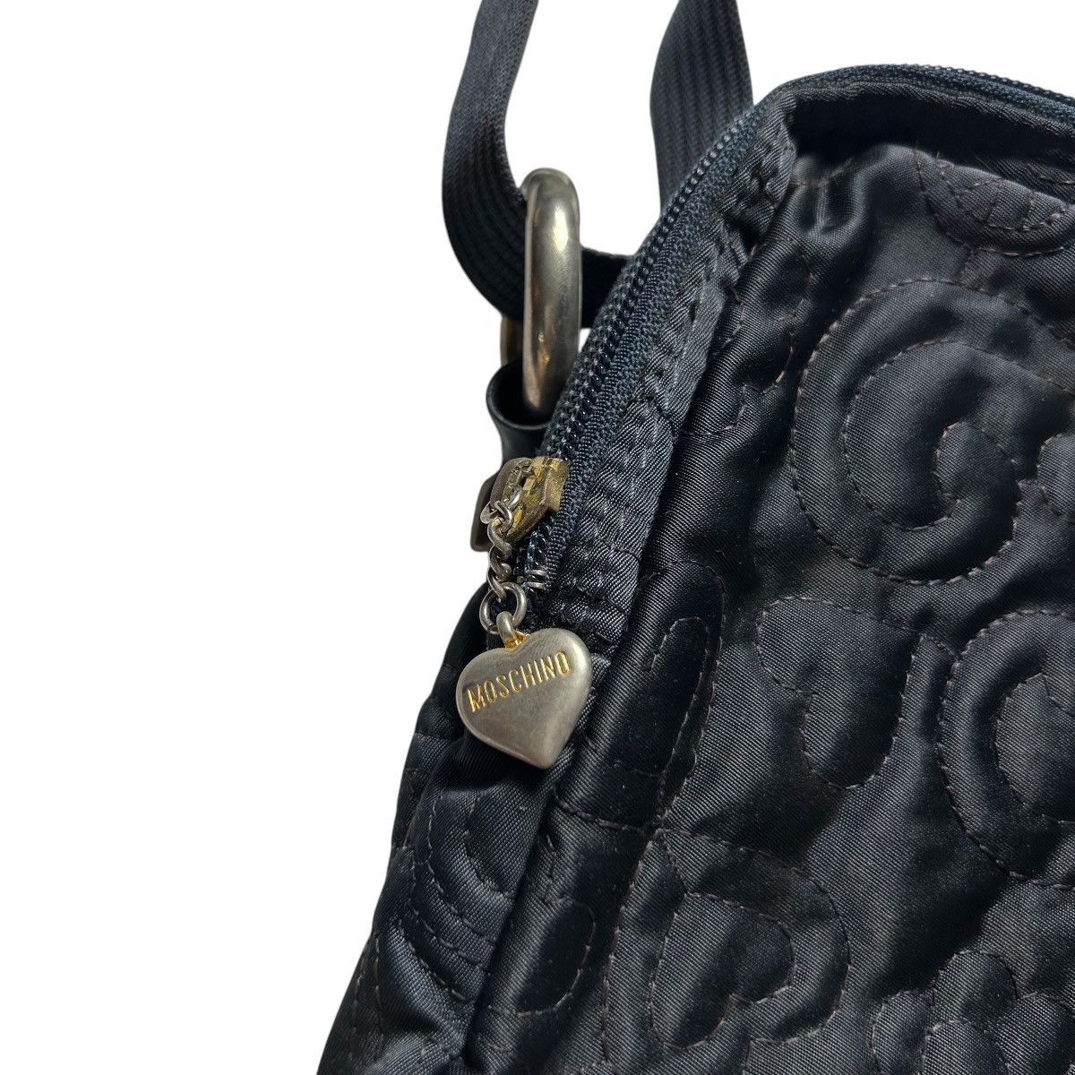 Moschino Moschino Embroidery Logo Shoulder Bag Size ONE SIZE - 5 Thumbnail