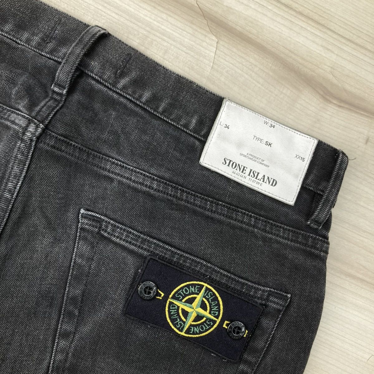 Stone Island Stone Island SK Jeans - Black Size US 34 / EU 50 - 14 Thumbnail