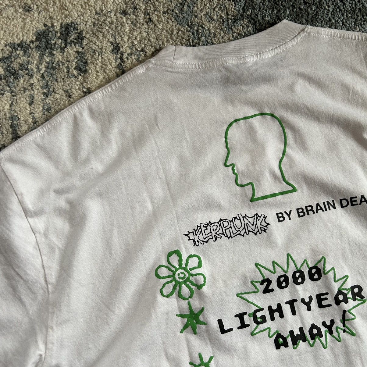 Brain Dead 1991 GREEN DAY Kerplunk! 2000 Light Years Away T-SHiRT Size US XL / EU 56 / 4 - 5 Thumbnail