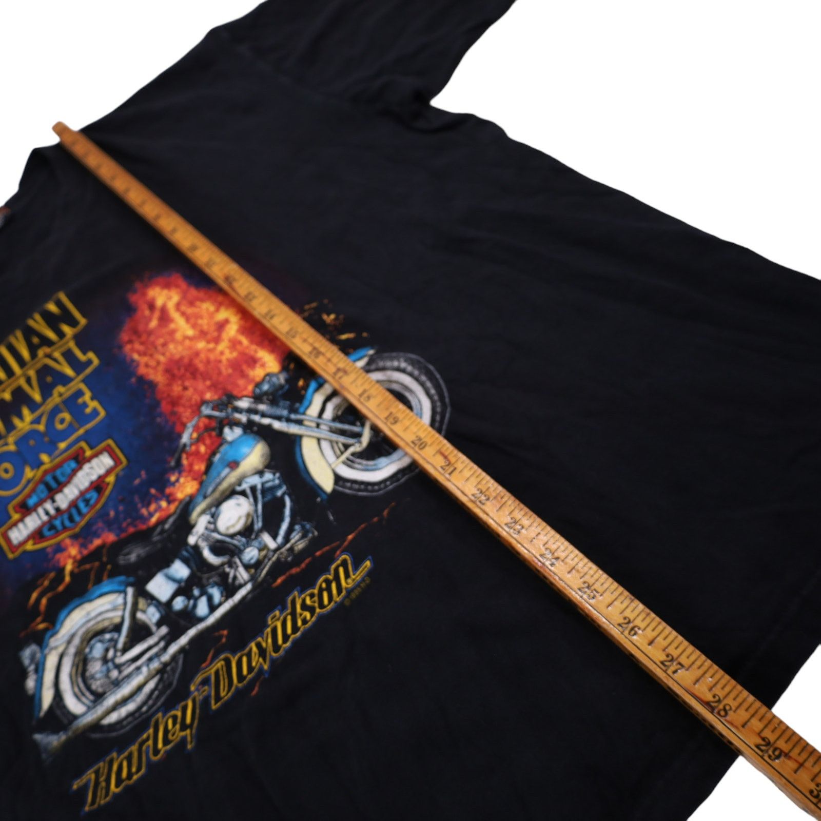 Harley Davidson × Vintage Vintage Harley Davidson Hawaiian Primal Force Graphic Shirt Size US XXL / EU 58 / 5 - 8 Thumbnail