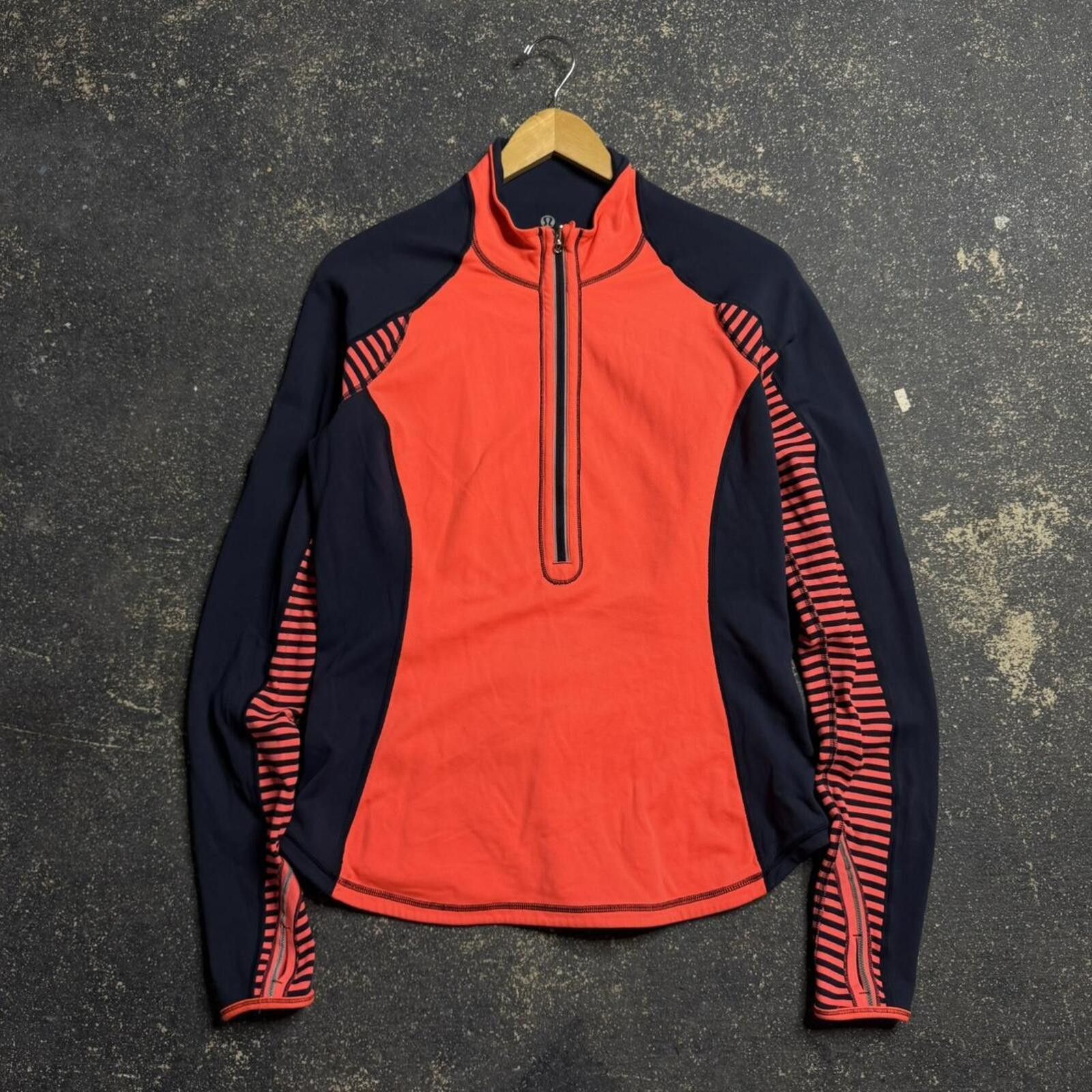 Lululemon Lululemon "Run: With It" Flash Reflective 1/2 Zip Size US M / EU 48-50 / 2 - 1 Thumbnail