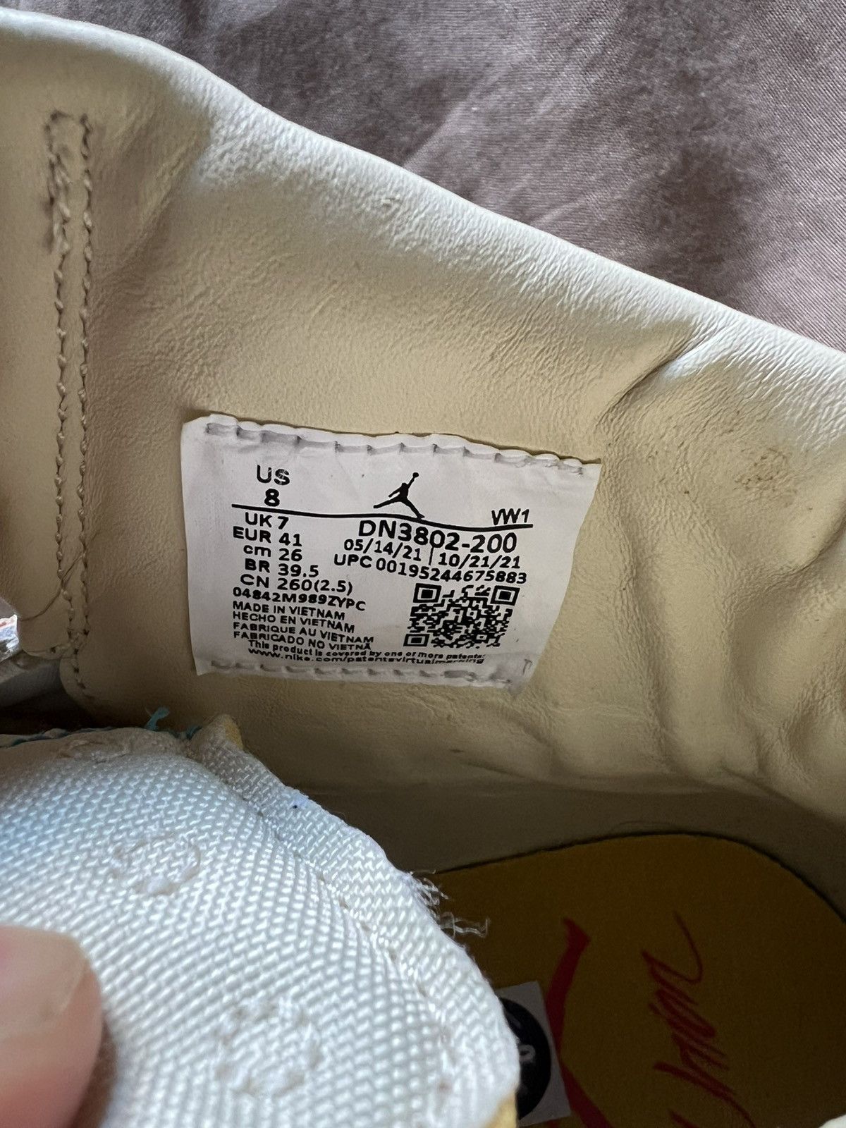 Jordan Brand × Union LA LIGHTLY WORN UNION JORDAN 2 SIZE 8 Size US 8 / EU 41 - 6 Thumbnail
