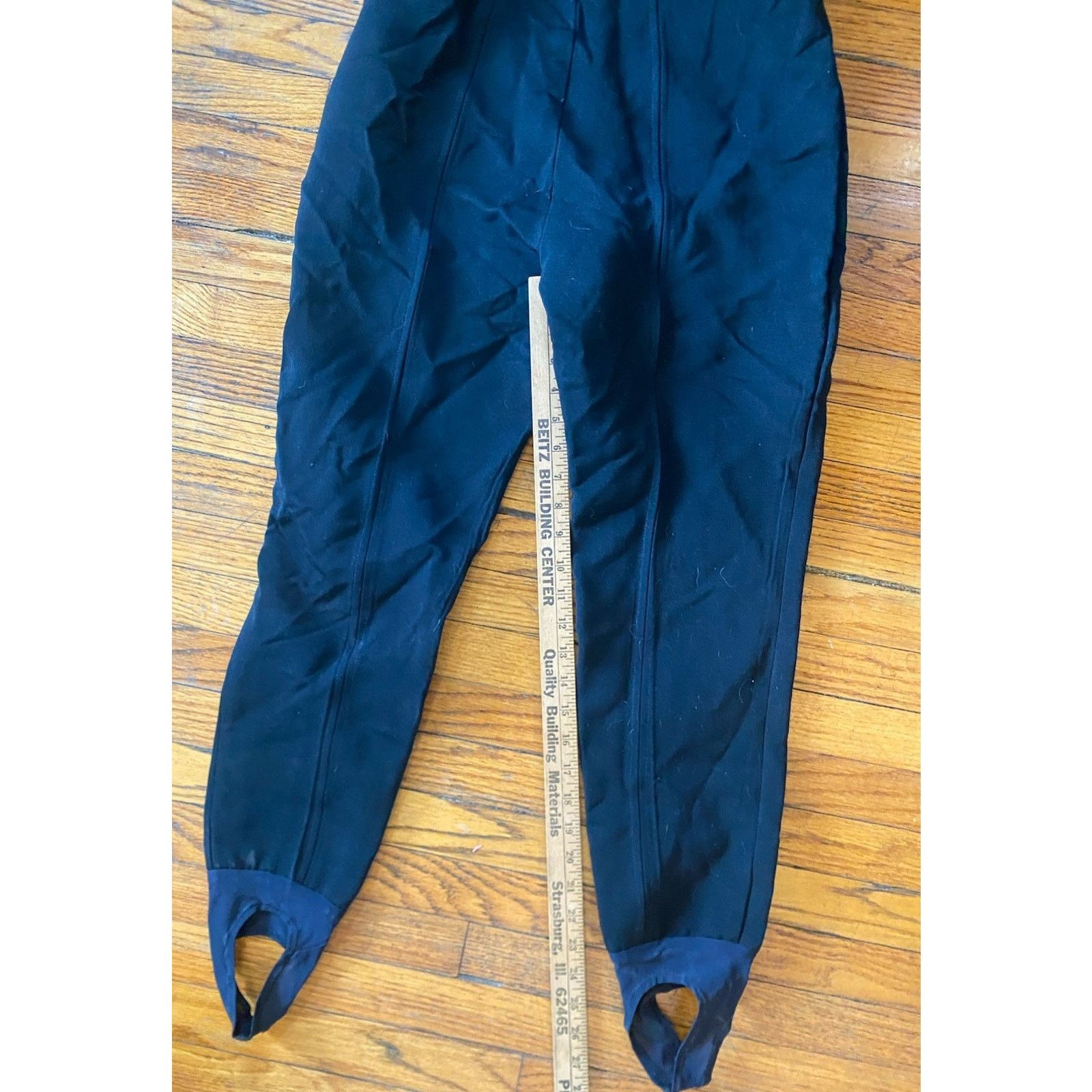 Vintage VTG Schoeller Bib Ski Pants Women 6 Black Stirrup Winter USA Size S / US 4 / IT 40 - 8 Thumbnail