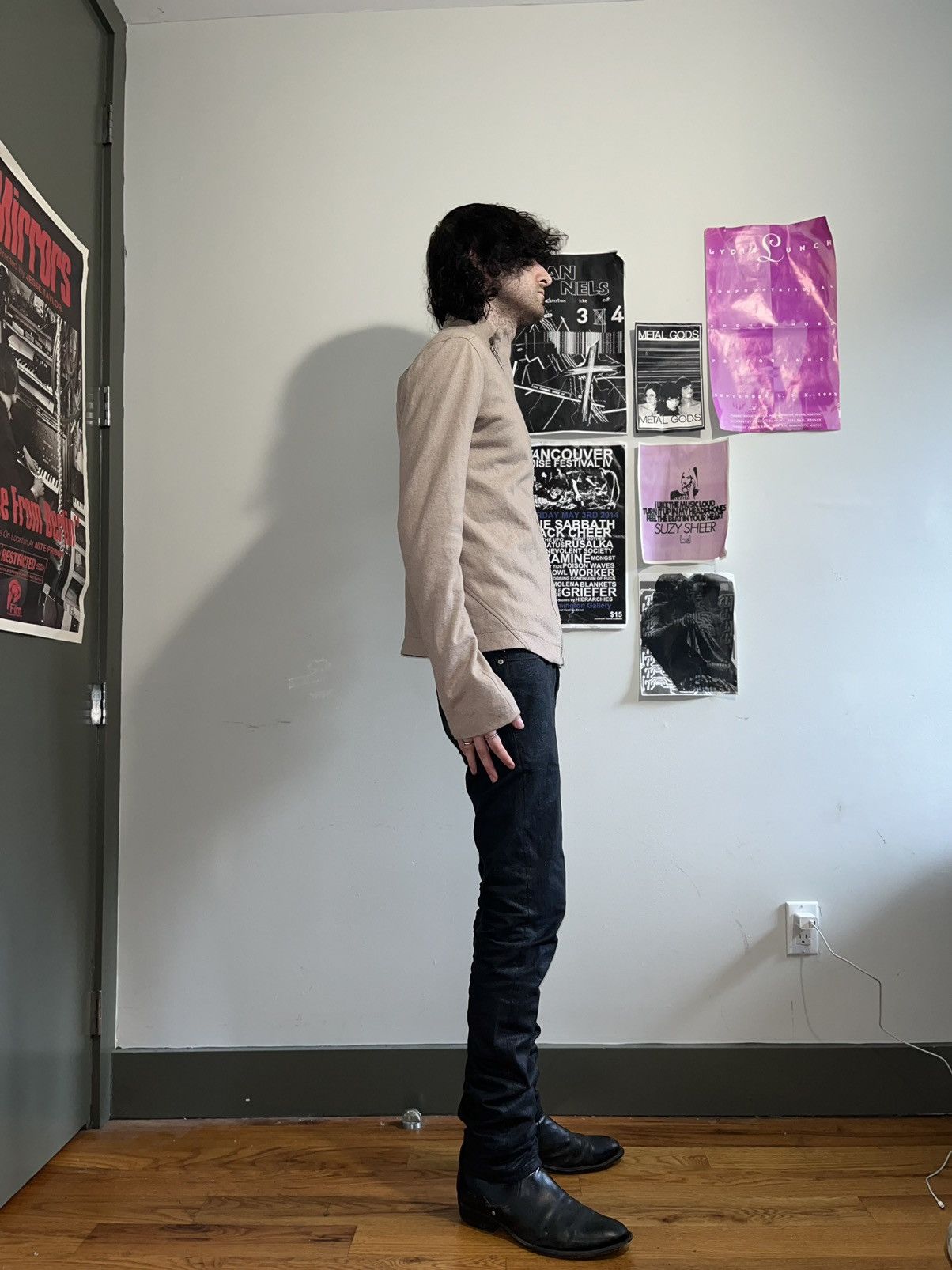 Rick Owens SS10 "Release" Wool Globa Jacket Size US M / EU 48-50 / 2 - 10 Thumbnail