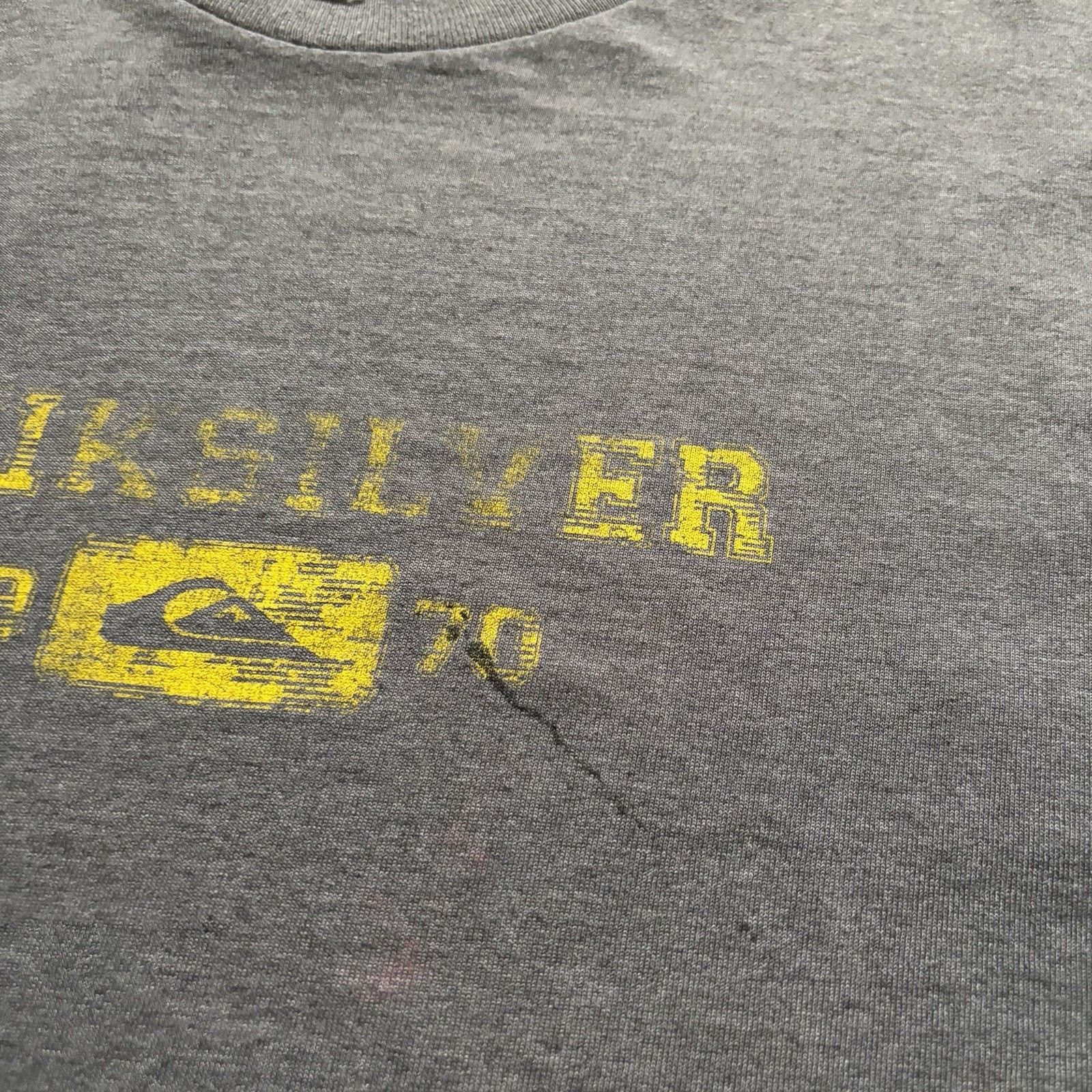 Quiksilver × Vintage Vintage 90s Quiksilver Shirt XL Gray Made In USA Surf Skate Size US XL / EU 56 / 4 - 5 Thumbnail
