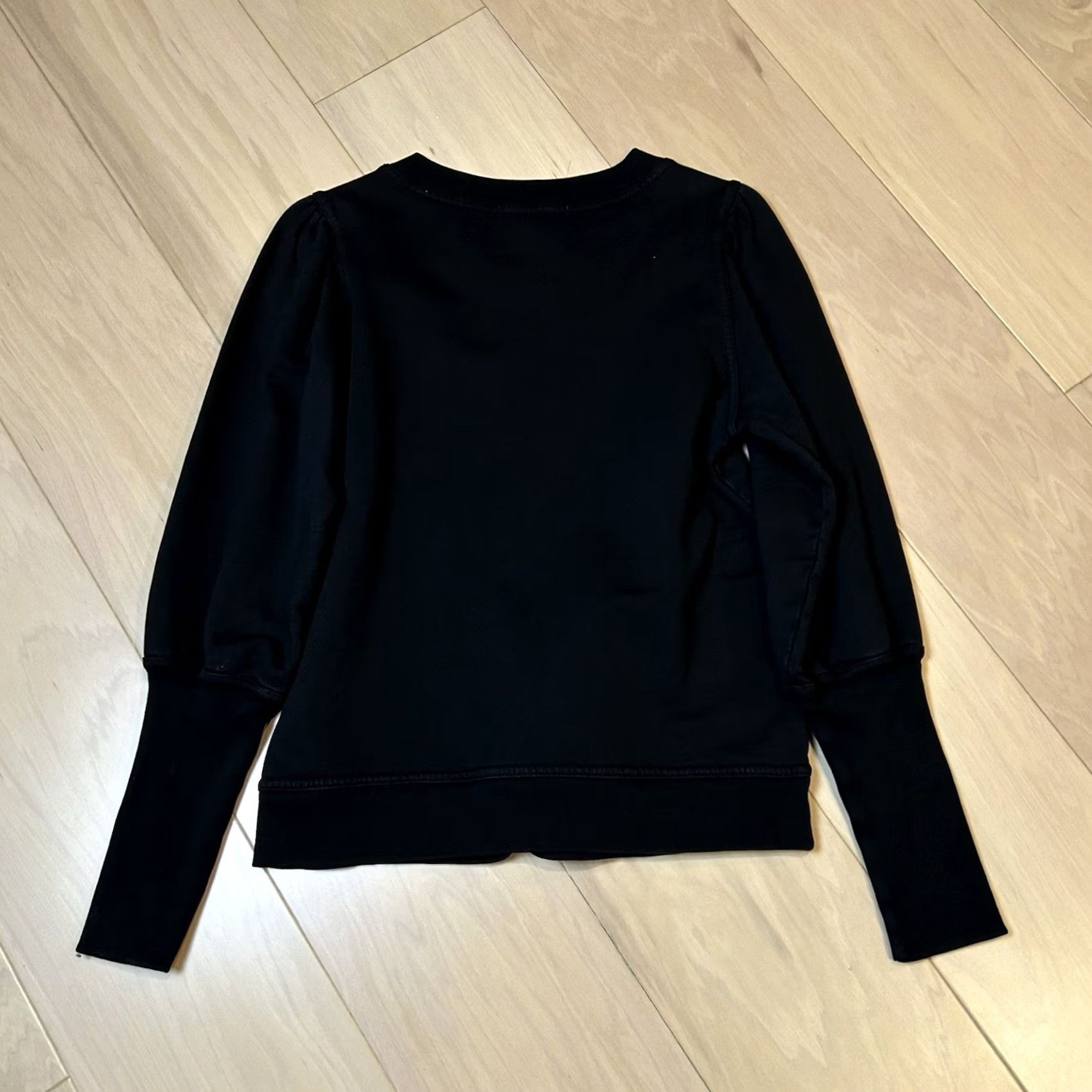 Apiece Apart VINTAGE Apiece Apart Olimpio Sweatshirt in Black Women’s XS Size XS / US 0-2 / IT 36-38 - 3 Thumbnail