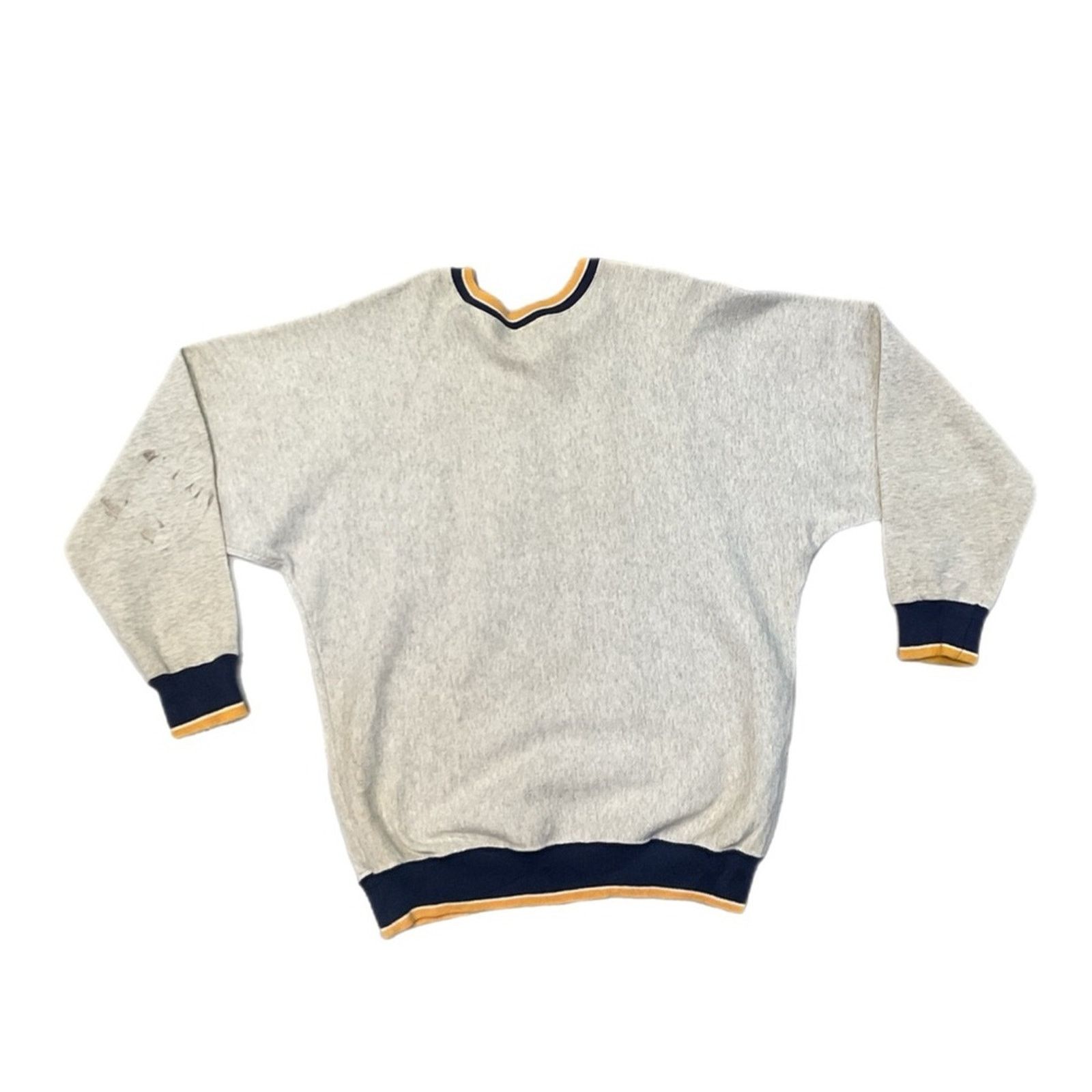 Vintage 90s Notre Dame Athletic Crewneck Sweatshirt Size US XL / EU 56 / 4 - 2 Thumbnail