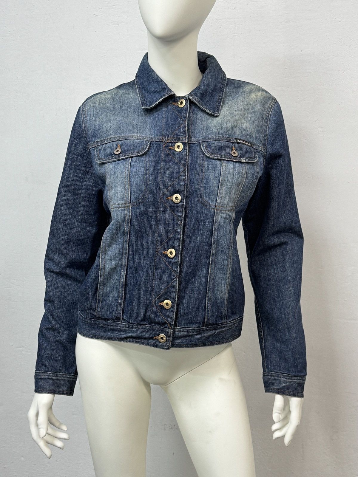 Dolce & Gabbana Vintage Dolce & Gabbana Denim Jacket Size M / US 6-8 / IT 42-44 - 14 Thumbnail